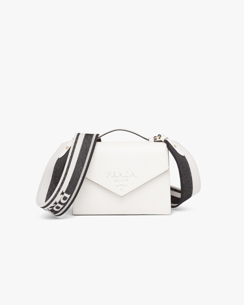 prada monochrome saffiano