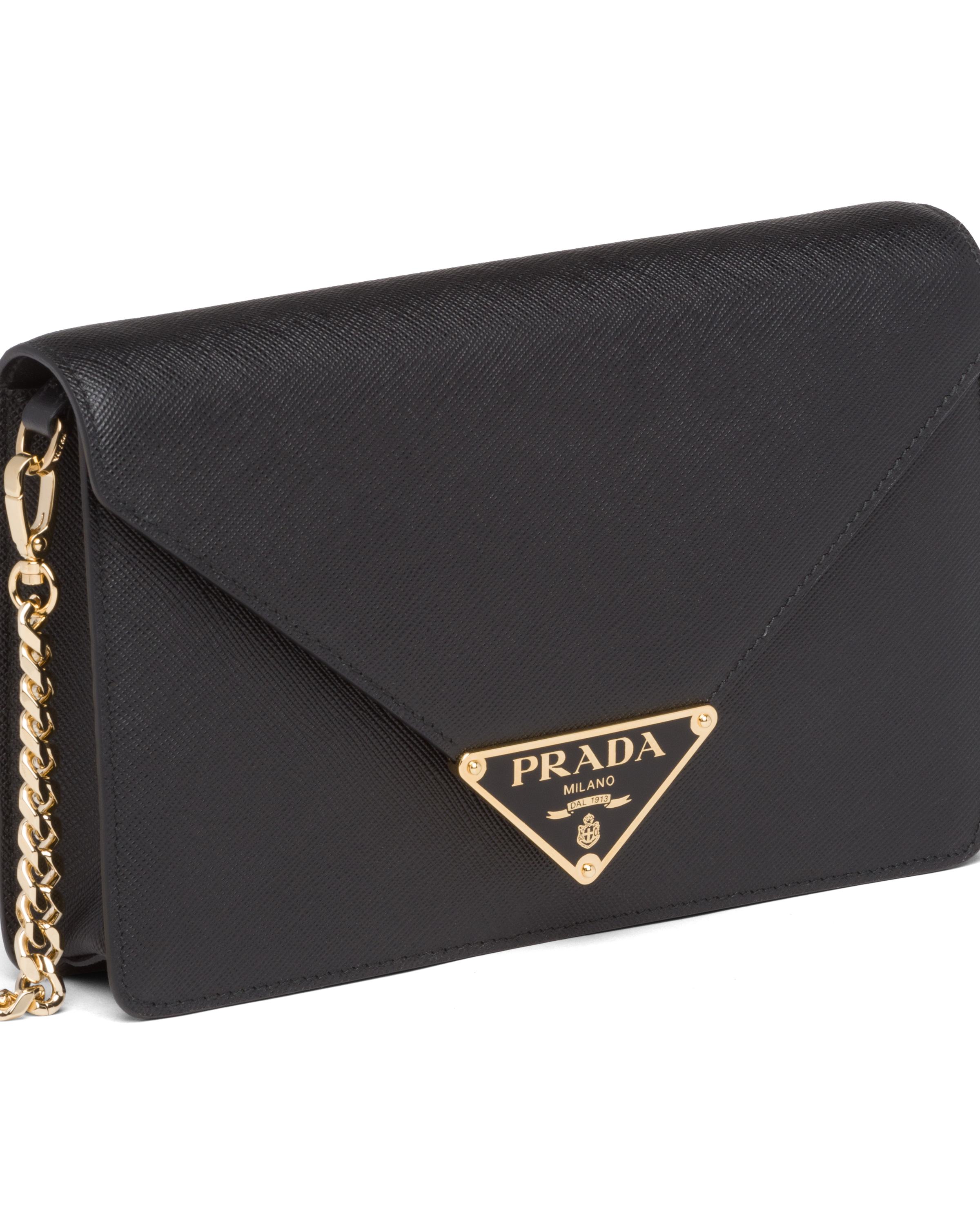 Saffiano leather shoulder bag prada price sales