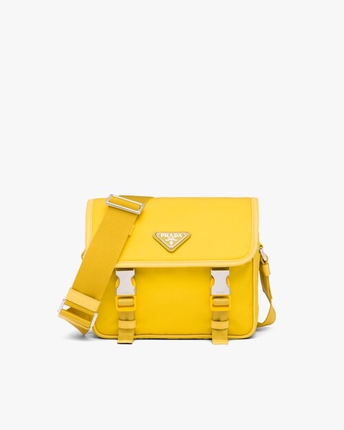 yellow shoulder bag
