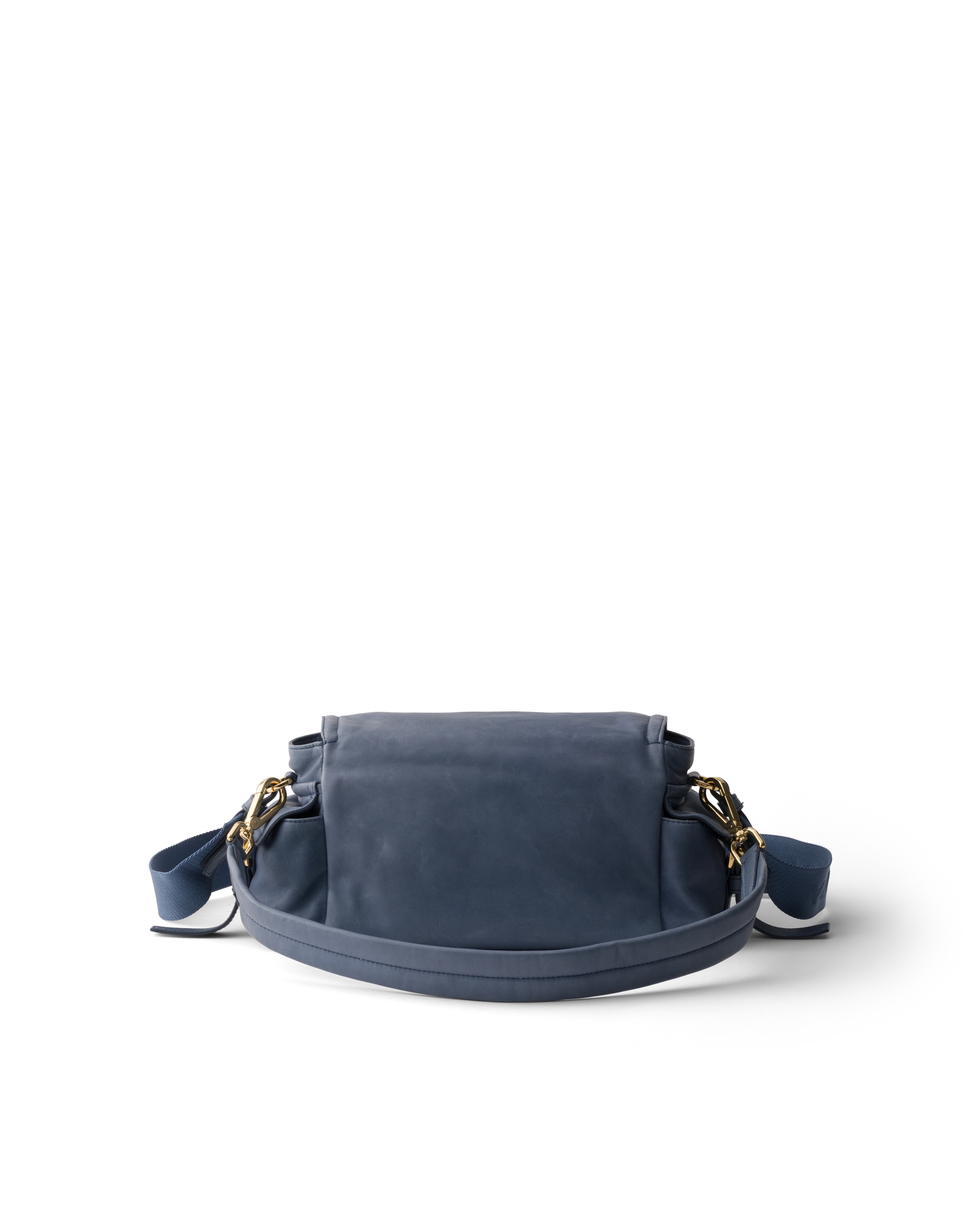 Prada Explore Medium Nappa Leather Shoulder Bag With Flap