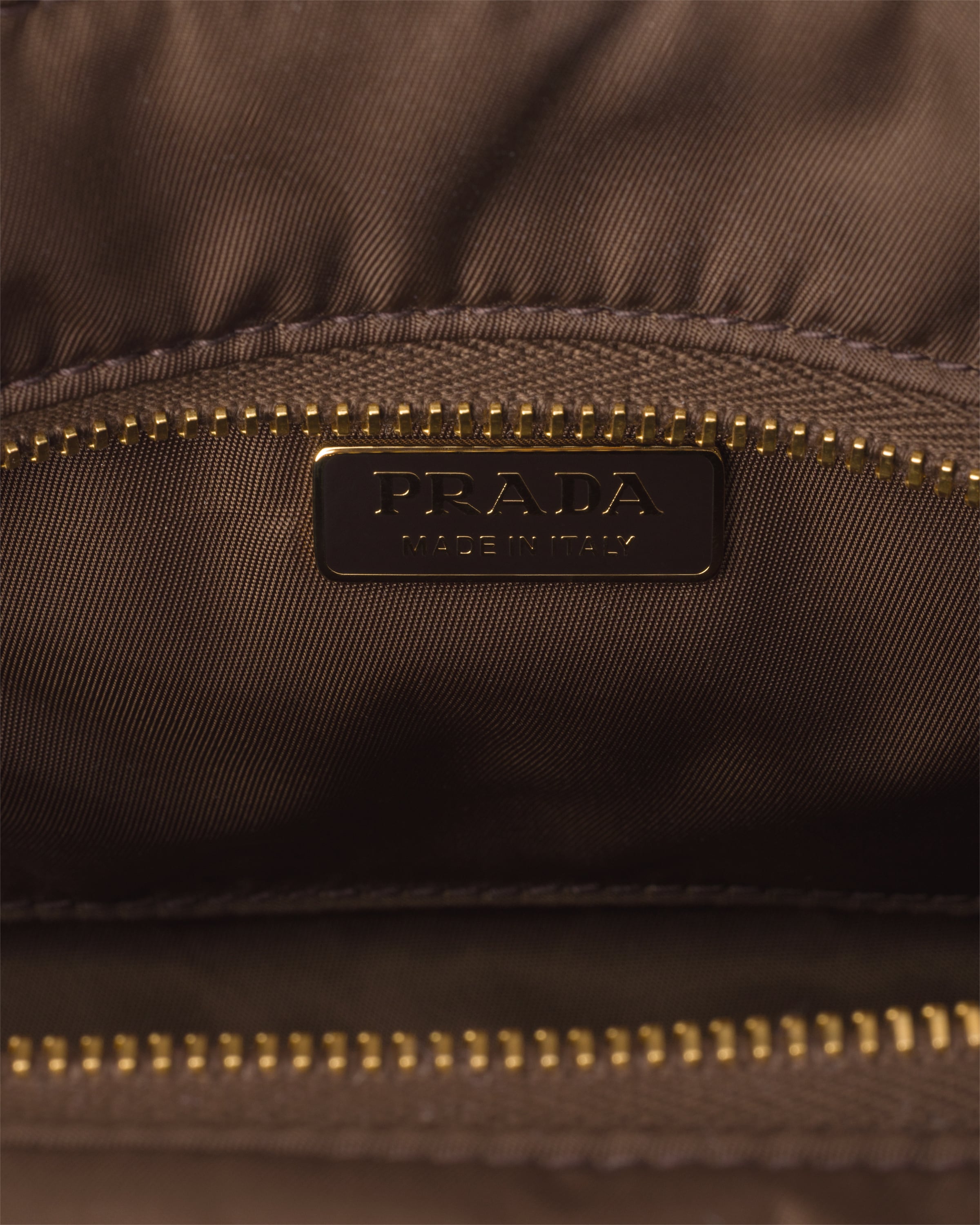 Prada Explore Medium Re-nylon Shoulder Bag With Flap In Brown