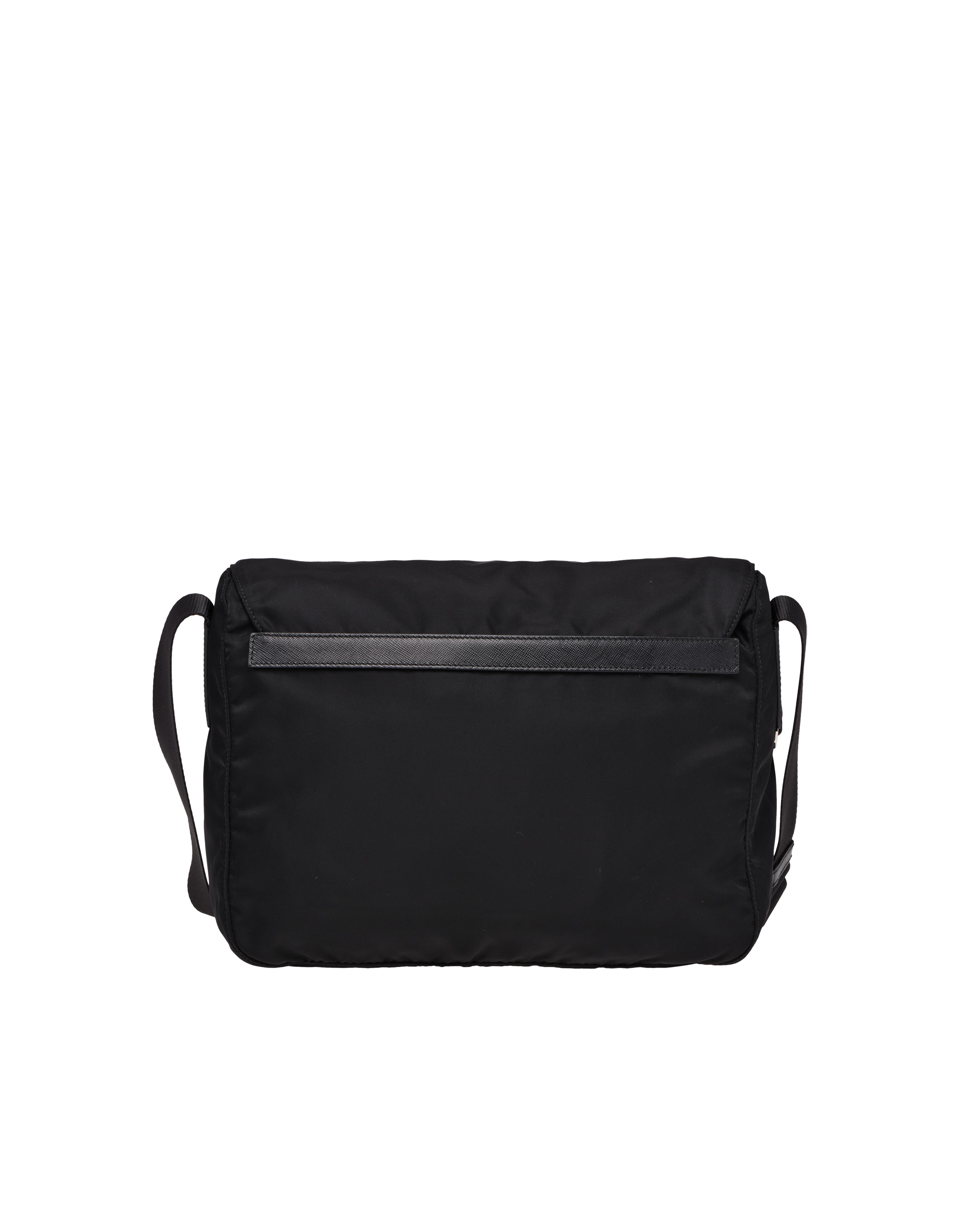 Black Medium Nylon Shoulder Bag Prada