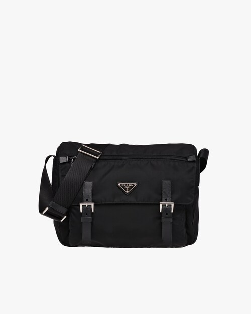 prada one shoulder nylon backpack