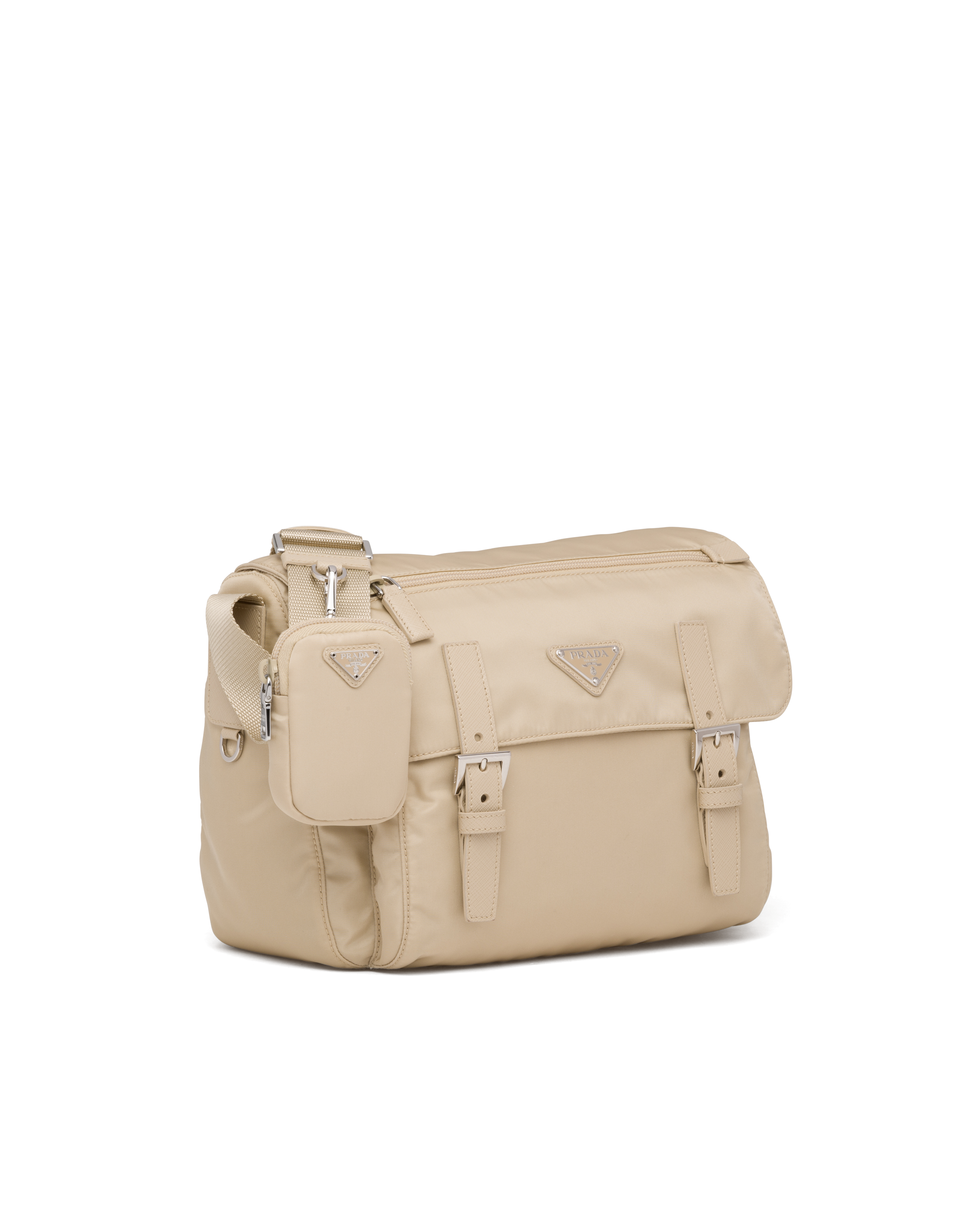 Sac prada bandoulière beige clearance