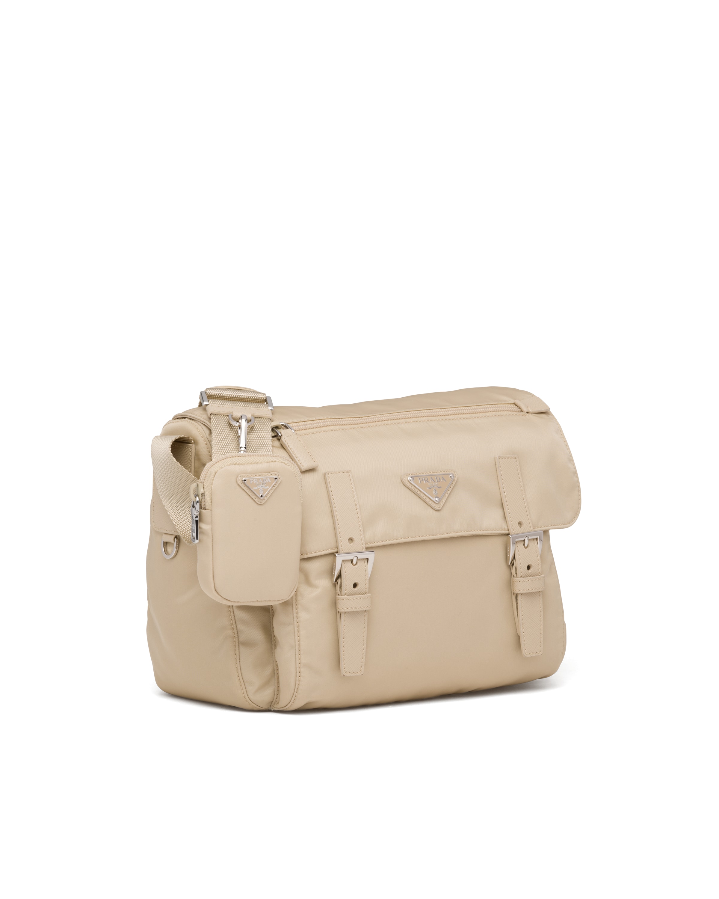 Desert Beige ReNylon shoulder bag Prada