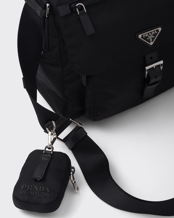 Black Renylon Shoulder Bag PRADA