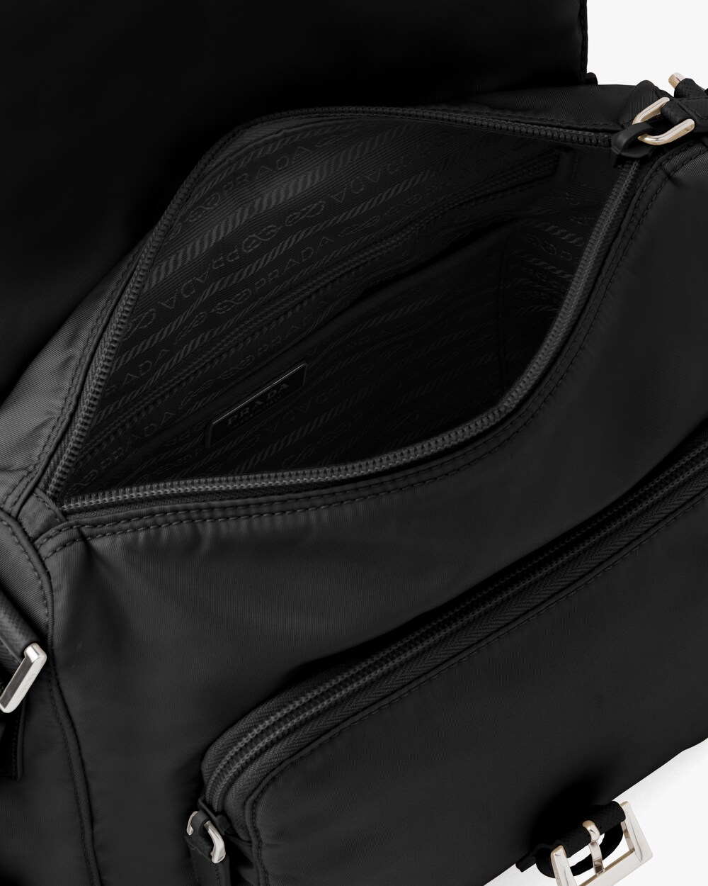 black prada nylon bag