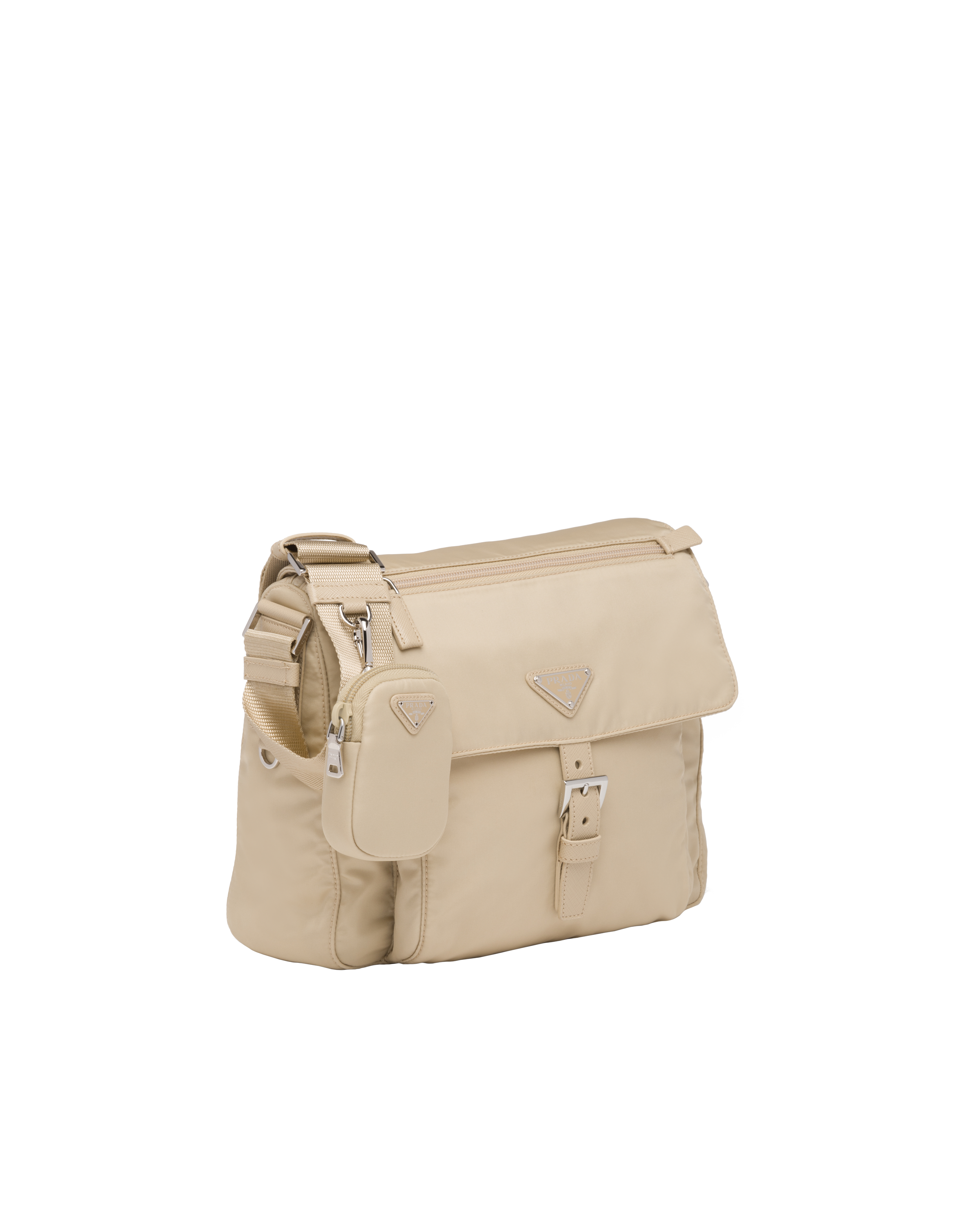 Desert Beige ReNylon shoulder bag Prada