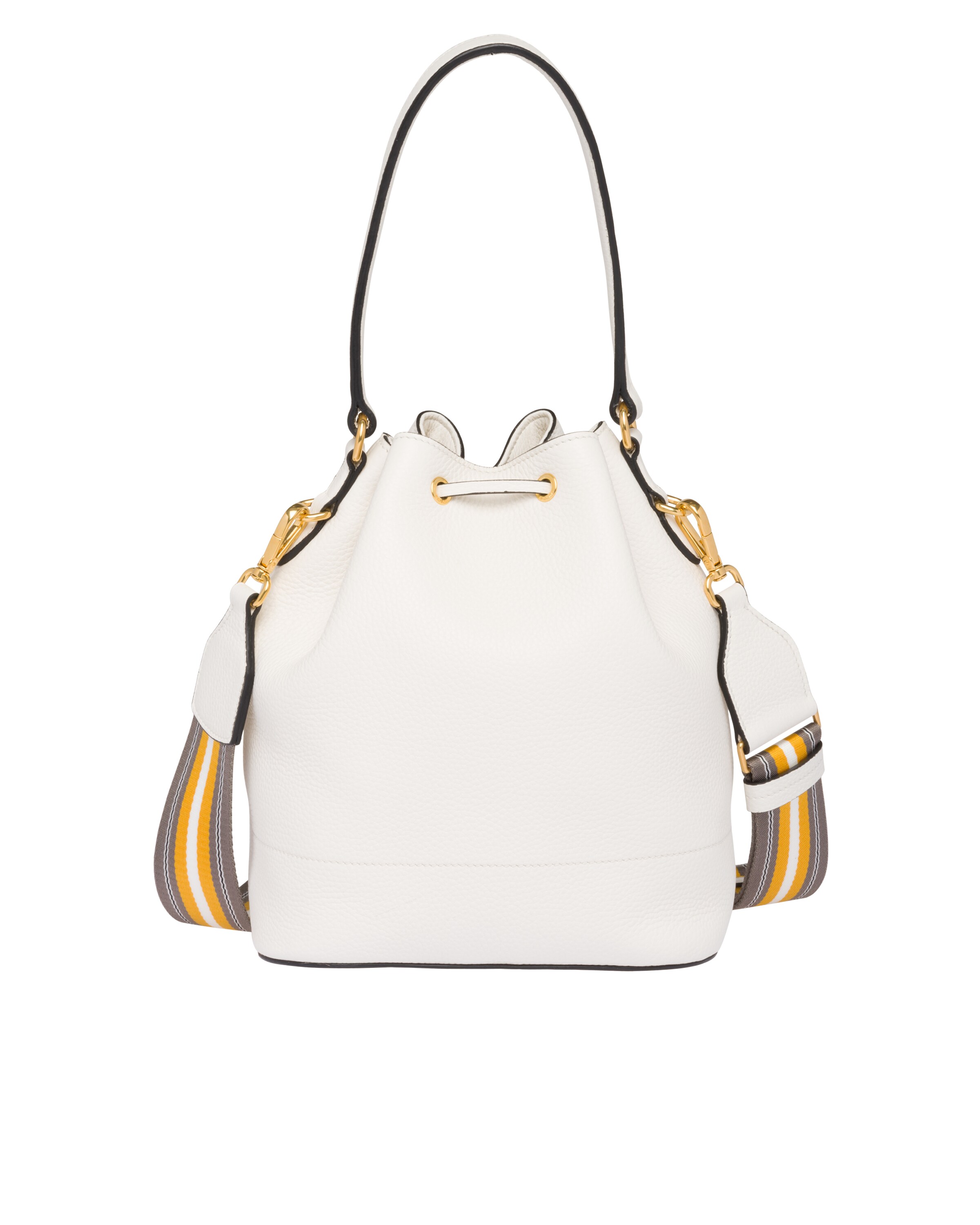 Leather bucket bag Prada