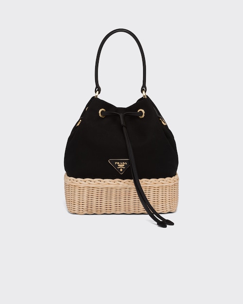 canvas bucket backpack