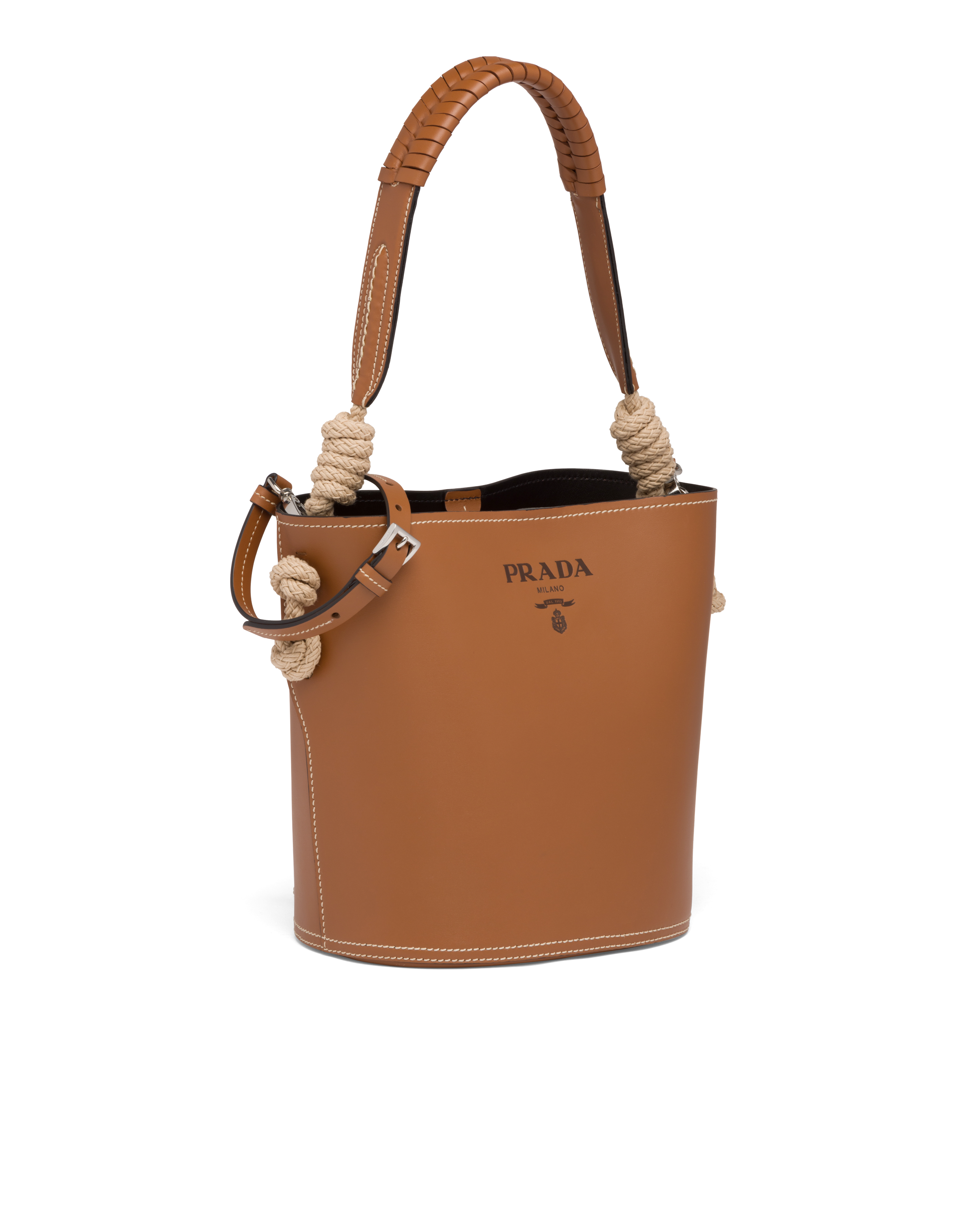 prada bucket pouch