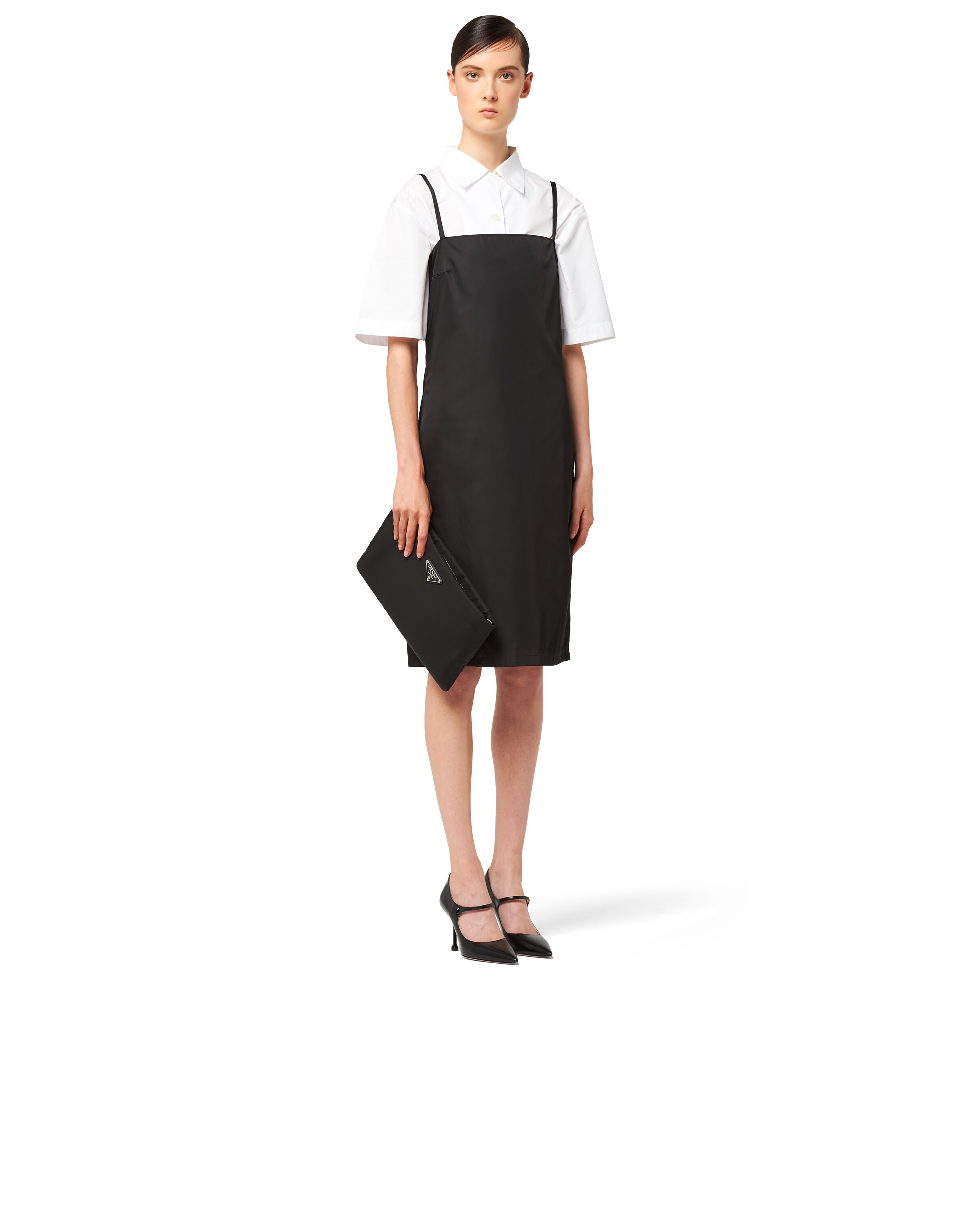 PRA CLUTCH 12 IN BLACK RE-NYLON