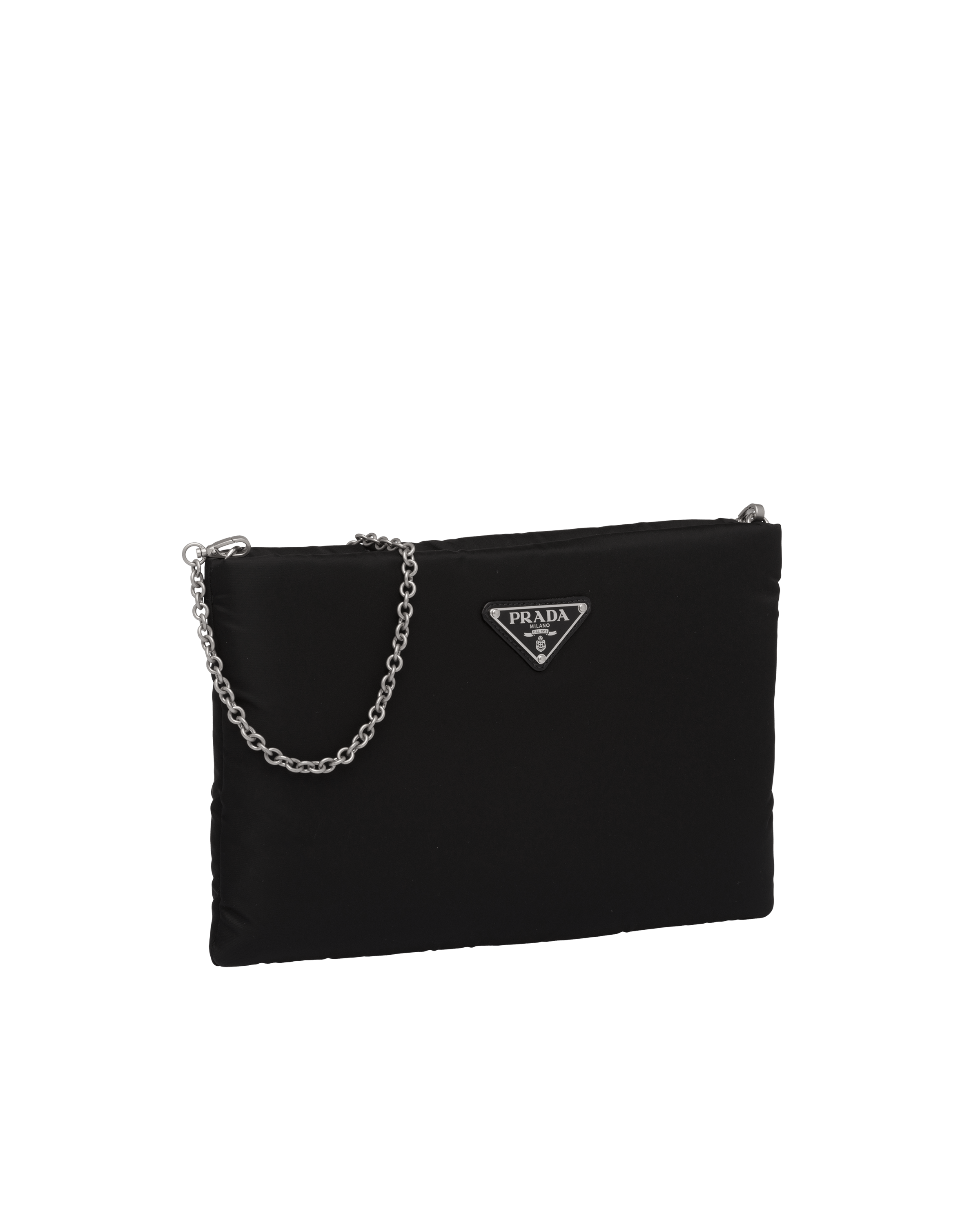 prada clutch with chain