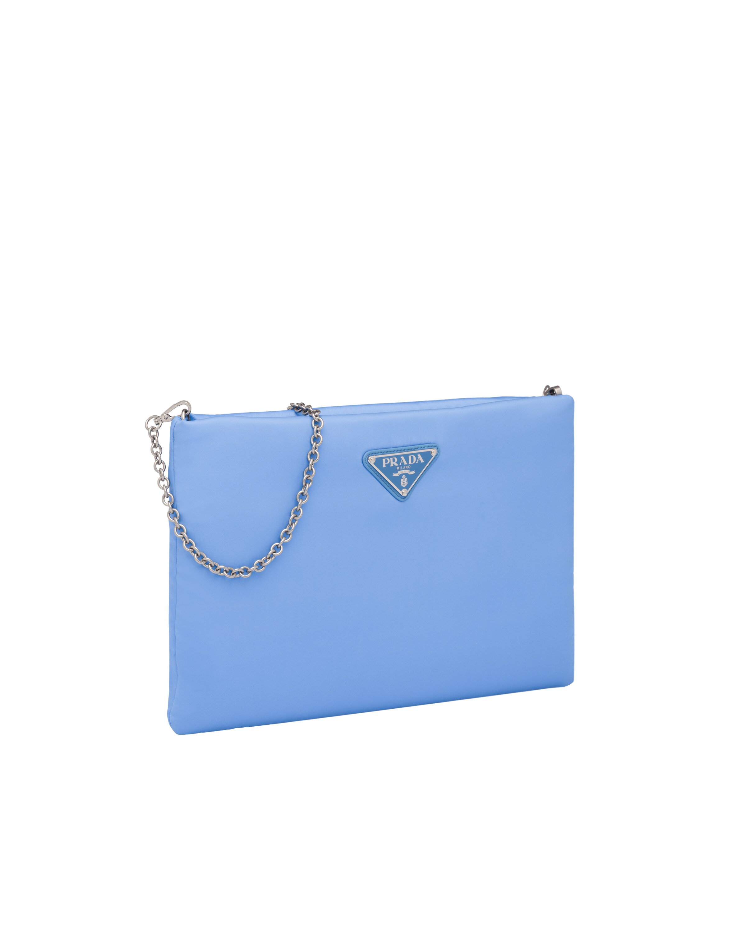 PRA CLUTCH 12 IN LIGHT PINK RE-NYLON