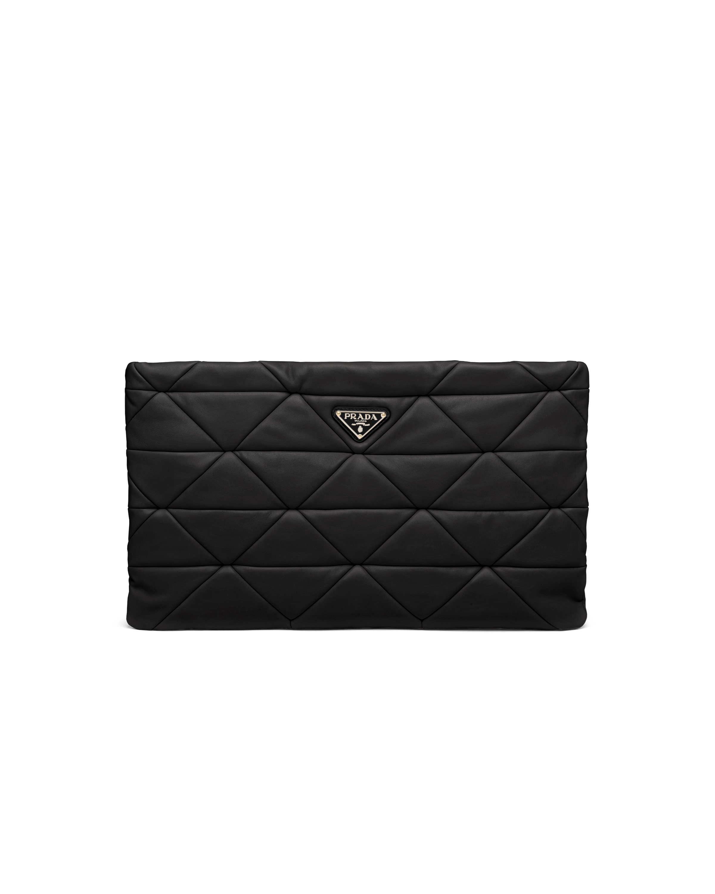 Prada black clutch clearance