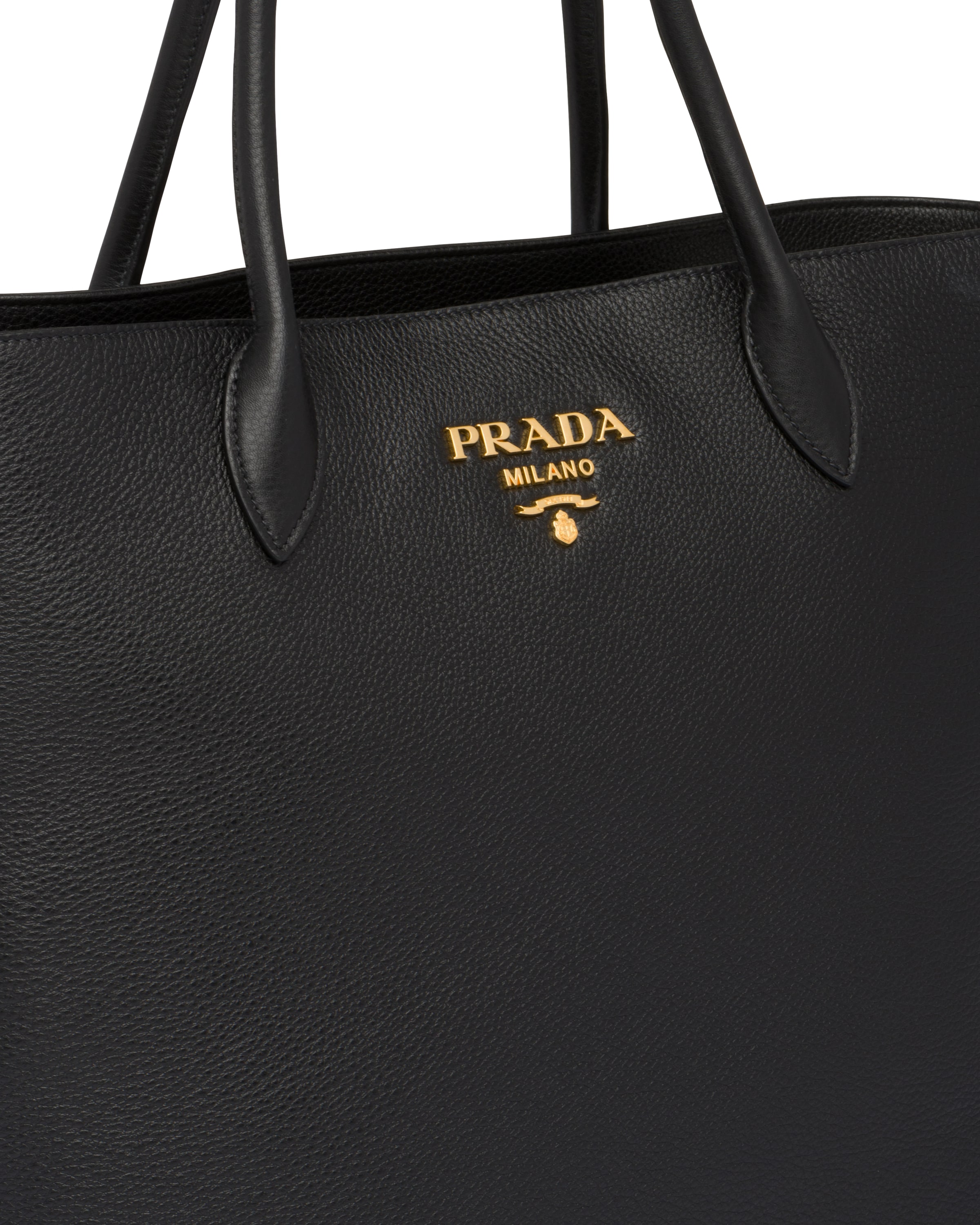 Borsa Shopping in pelle Prada