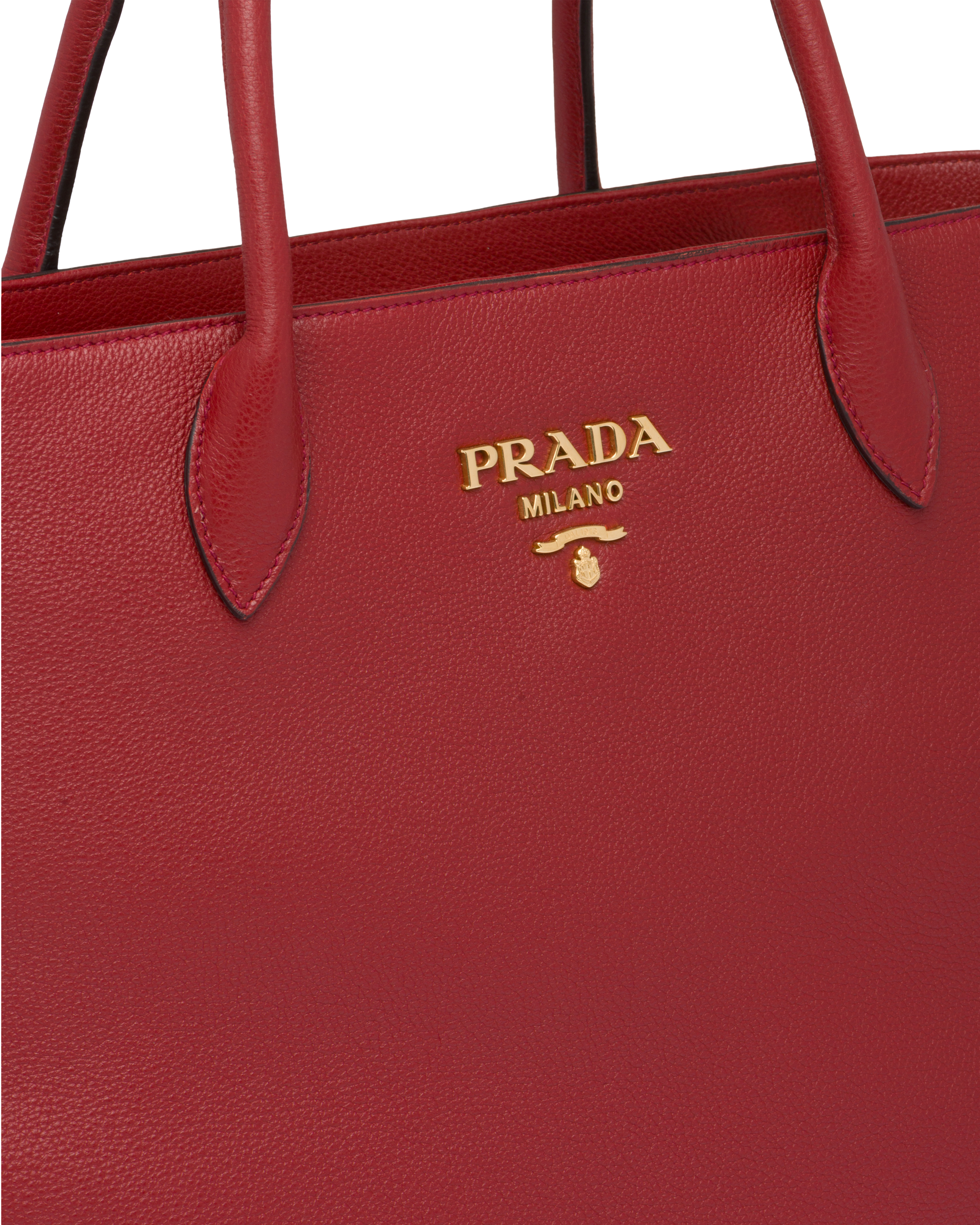 red prada tote bag