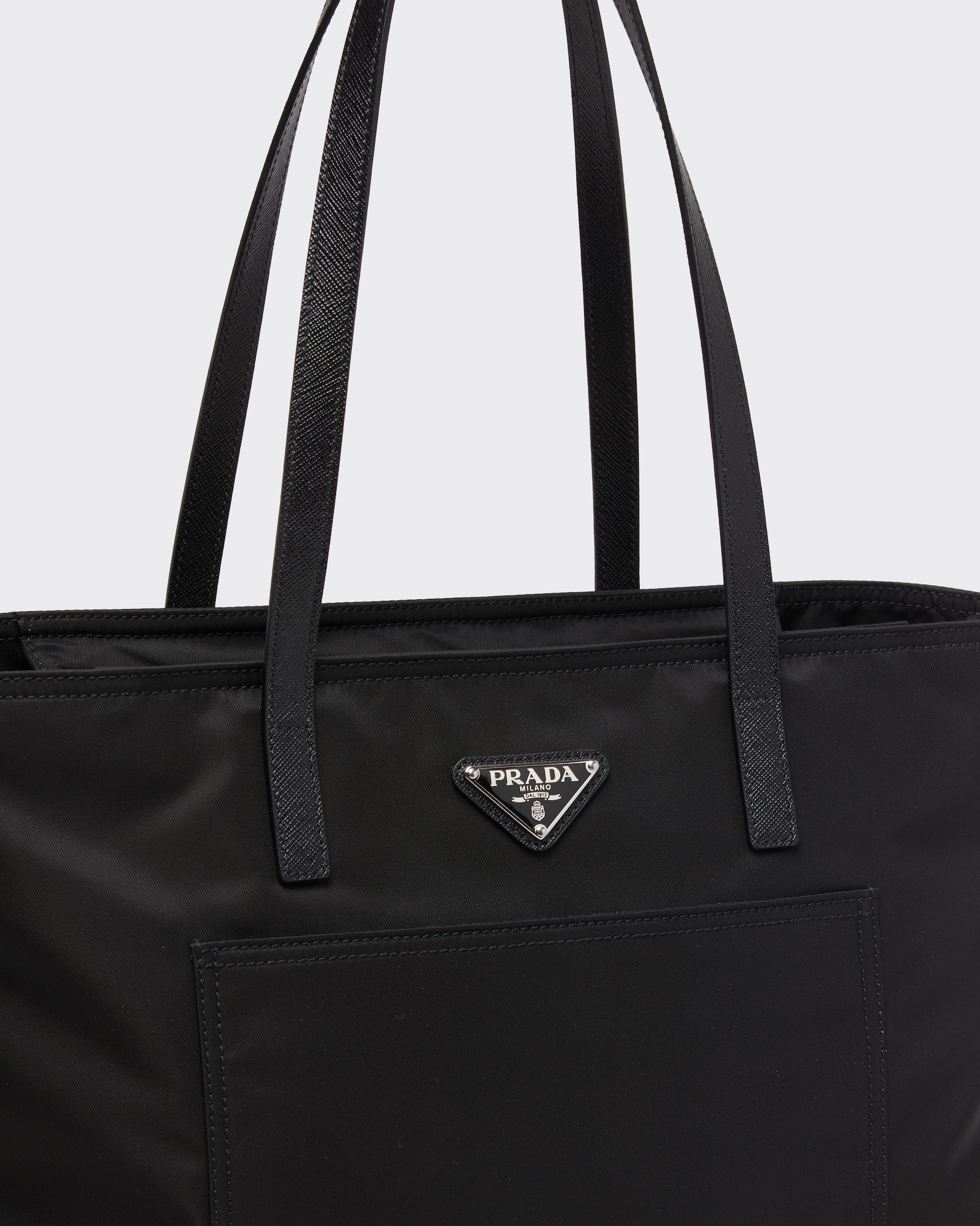 Black Renylon Tote Bag PRADA