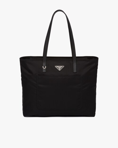 black nylon rucksack