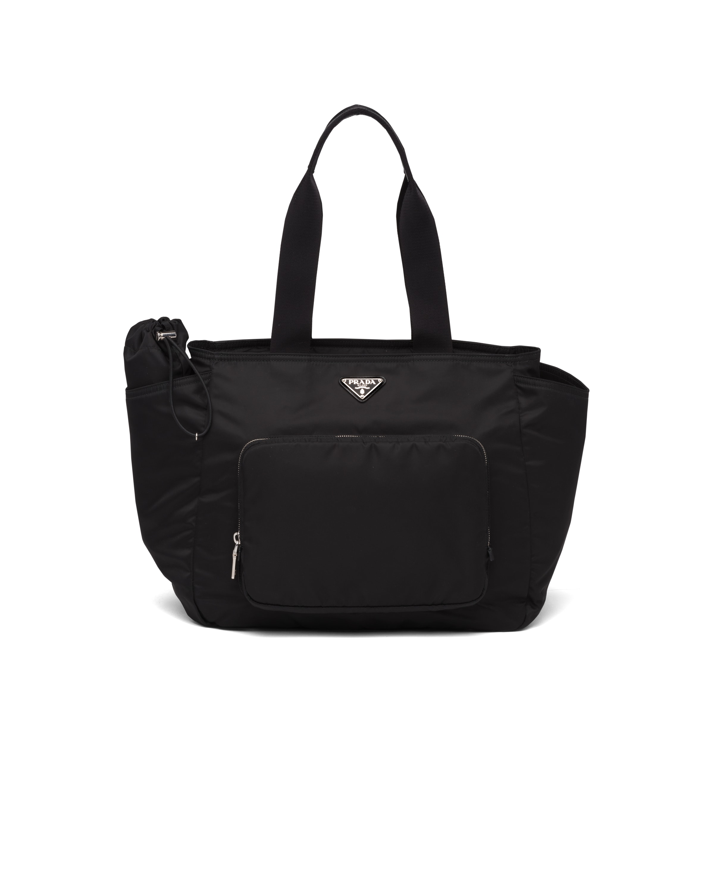 Sac À Langer En Re-nylon Prada, Femme, Noir