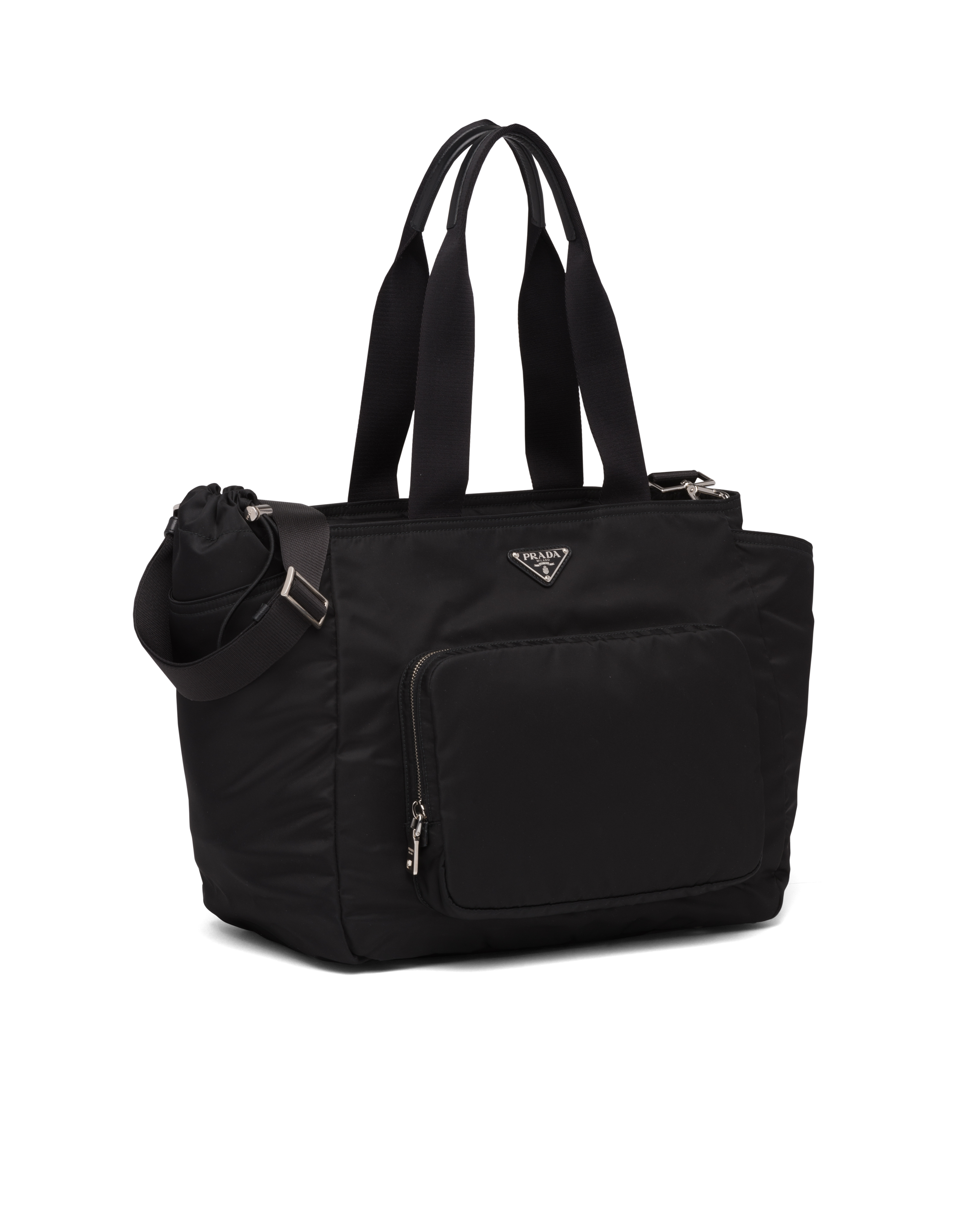 Black Prada Re-Nylon baby bag | Prada