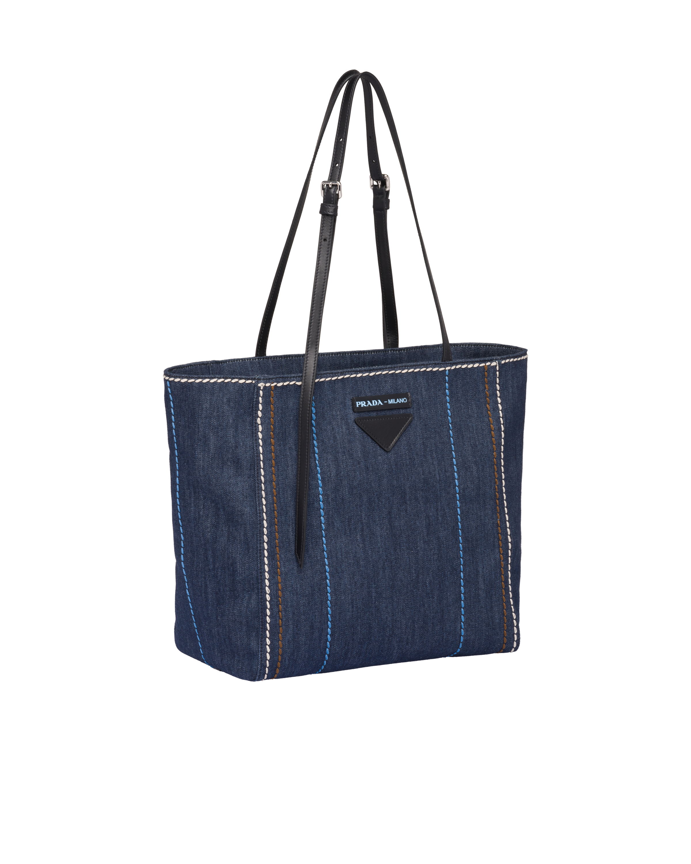 Prada Denim Tote 2024 favors