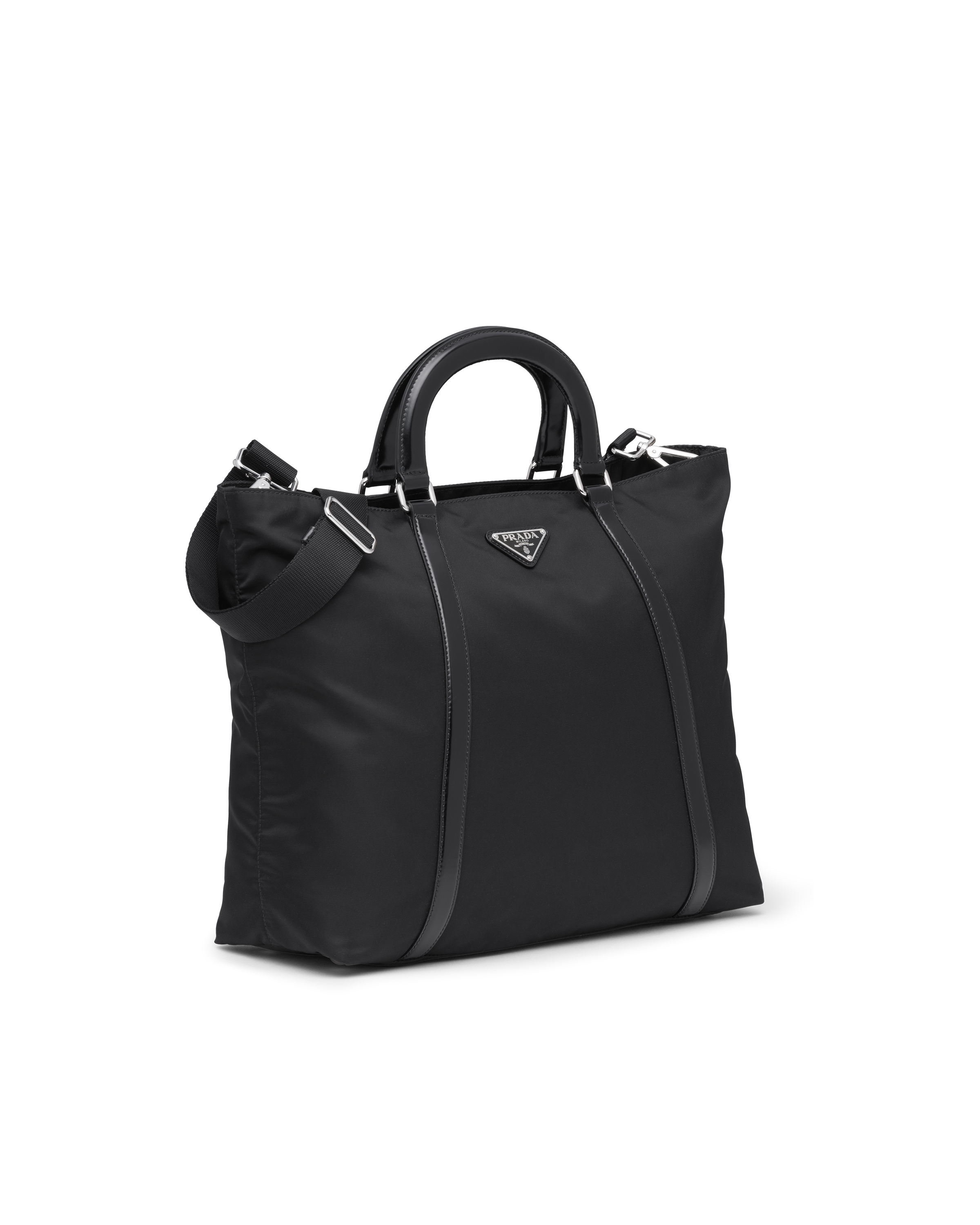 prada two way tote bag
