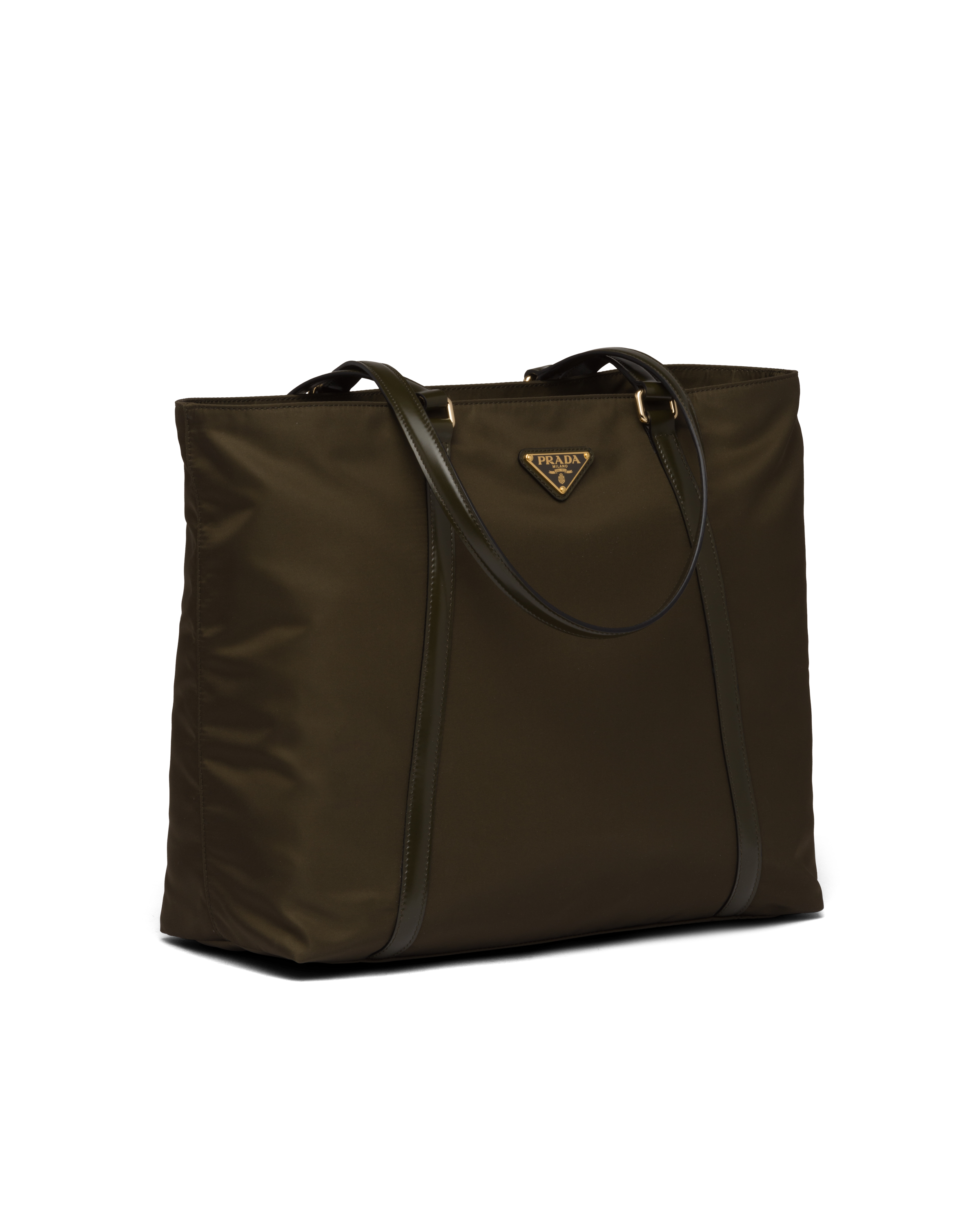 prada green tote
