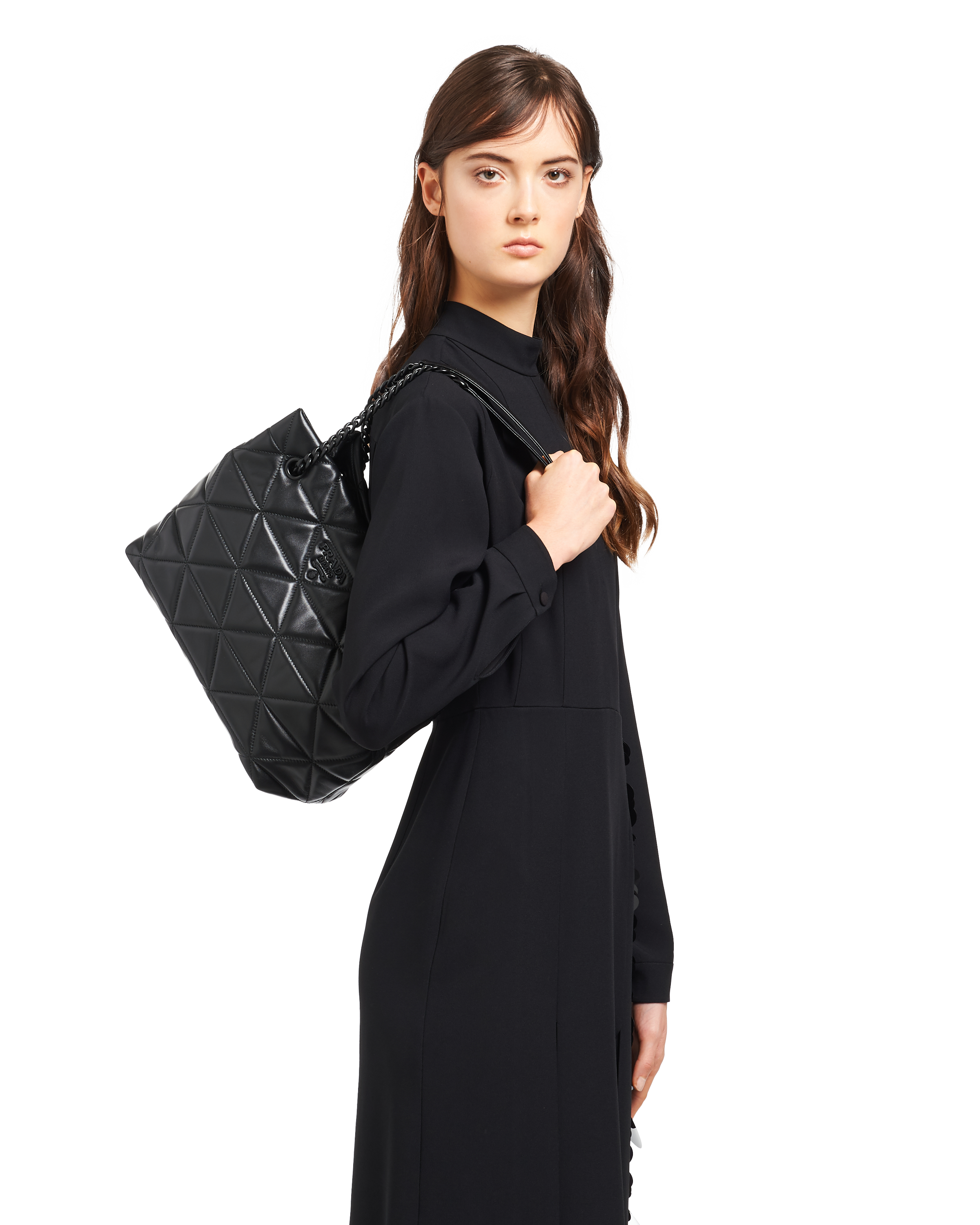 Nappa leather prada spectrum hotsell tote