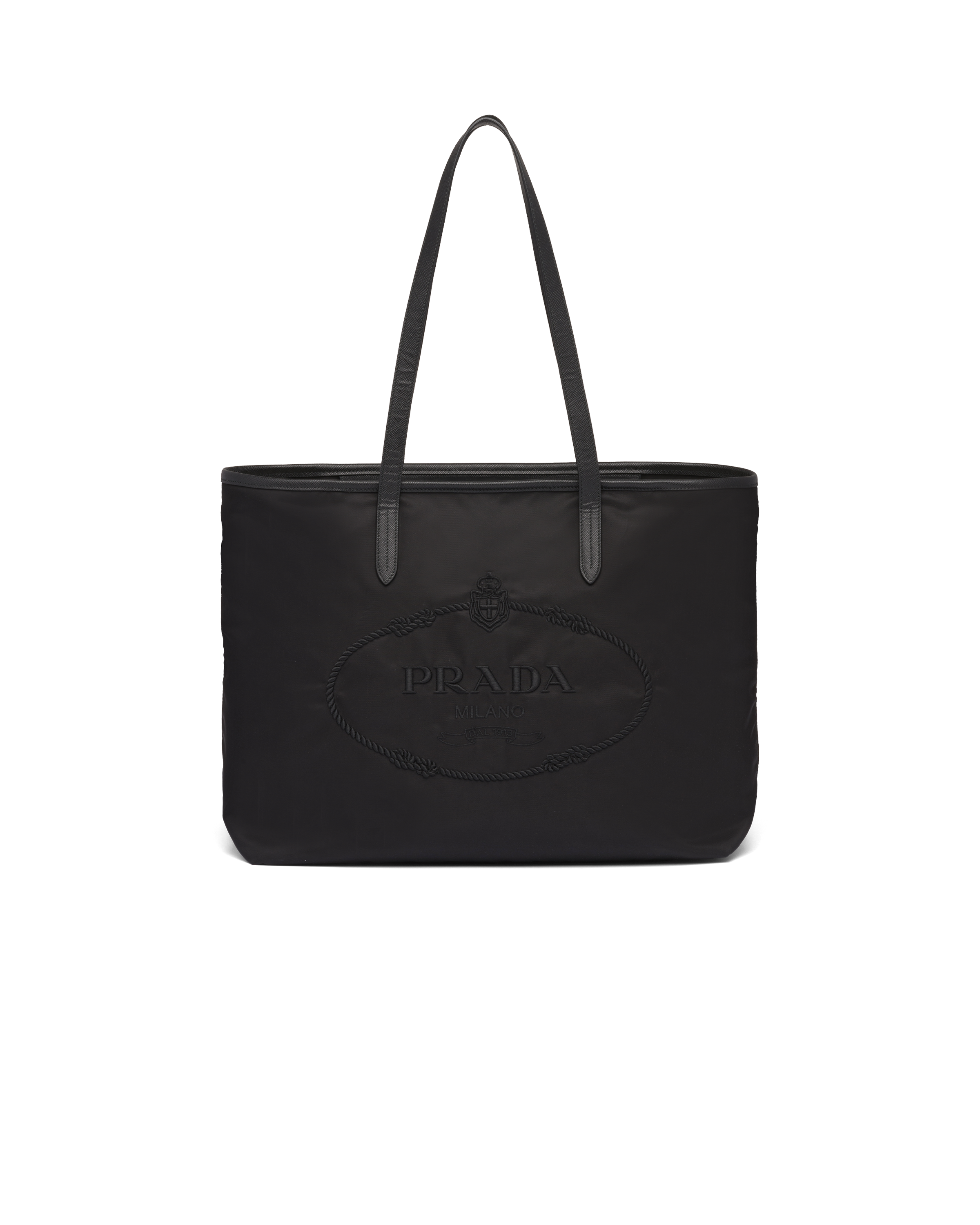 Prada borsa nylon nera Clearance