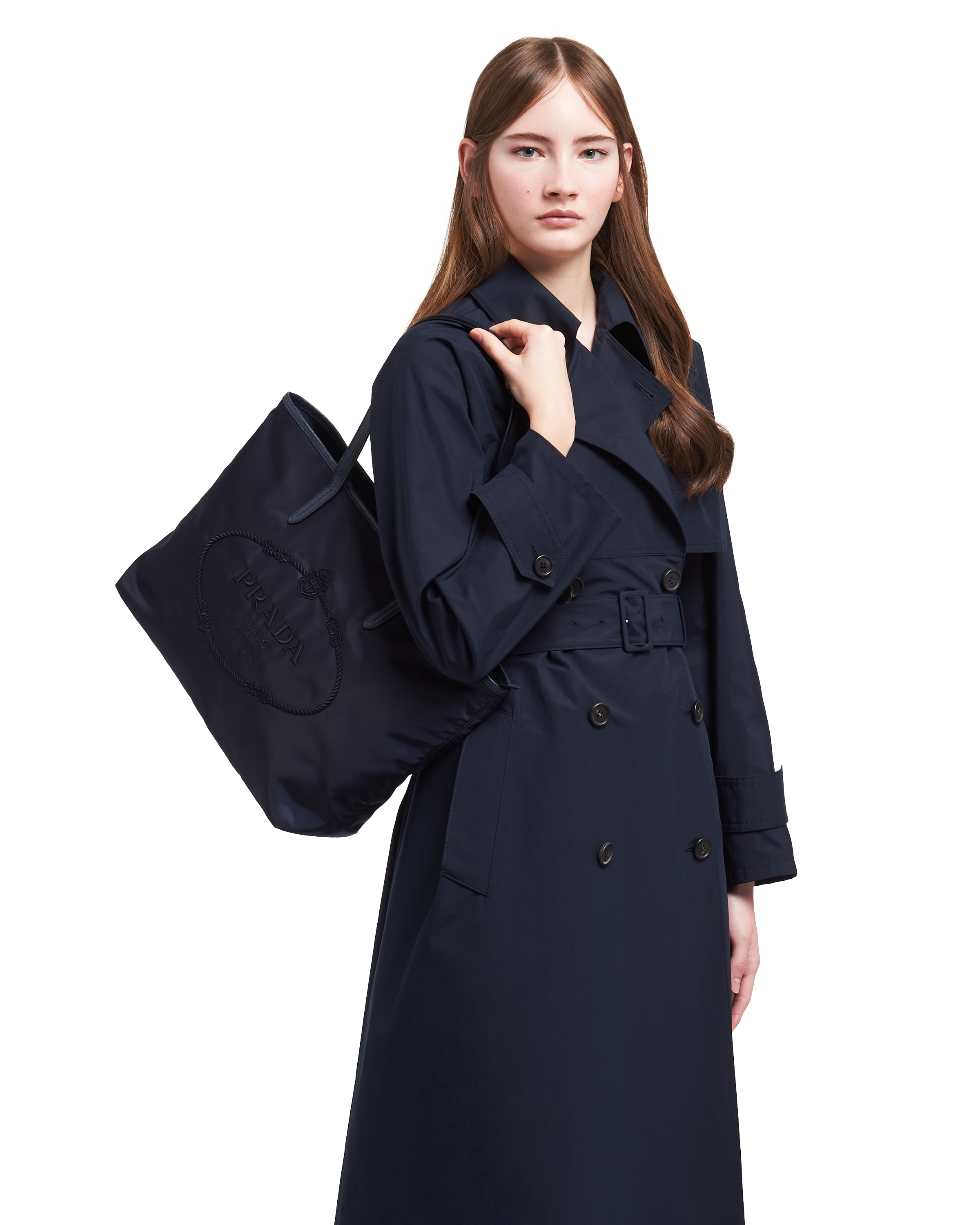 nylon prada tote