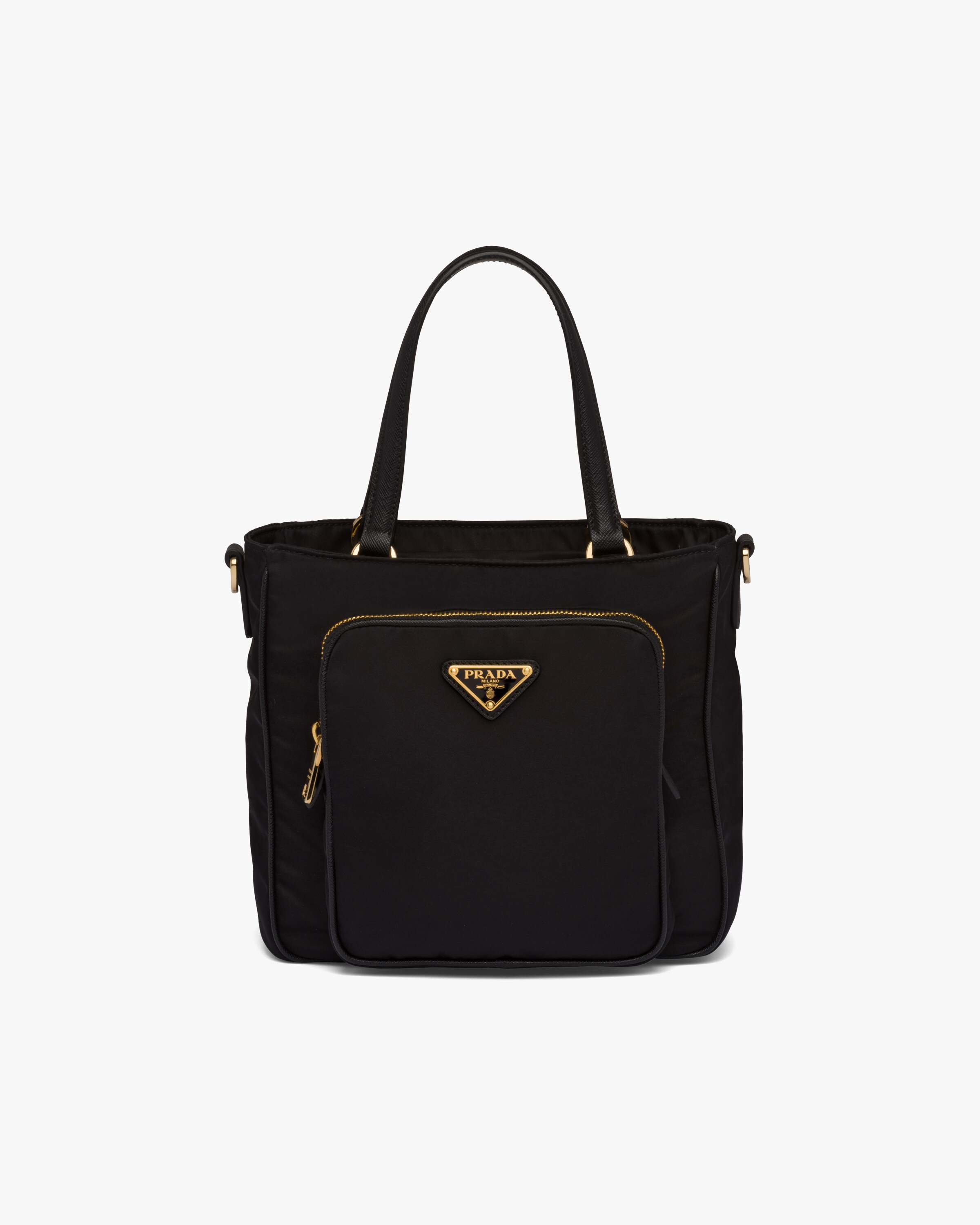 Black Nylon tote bag Prada