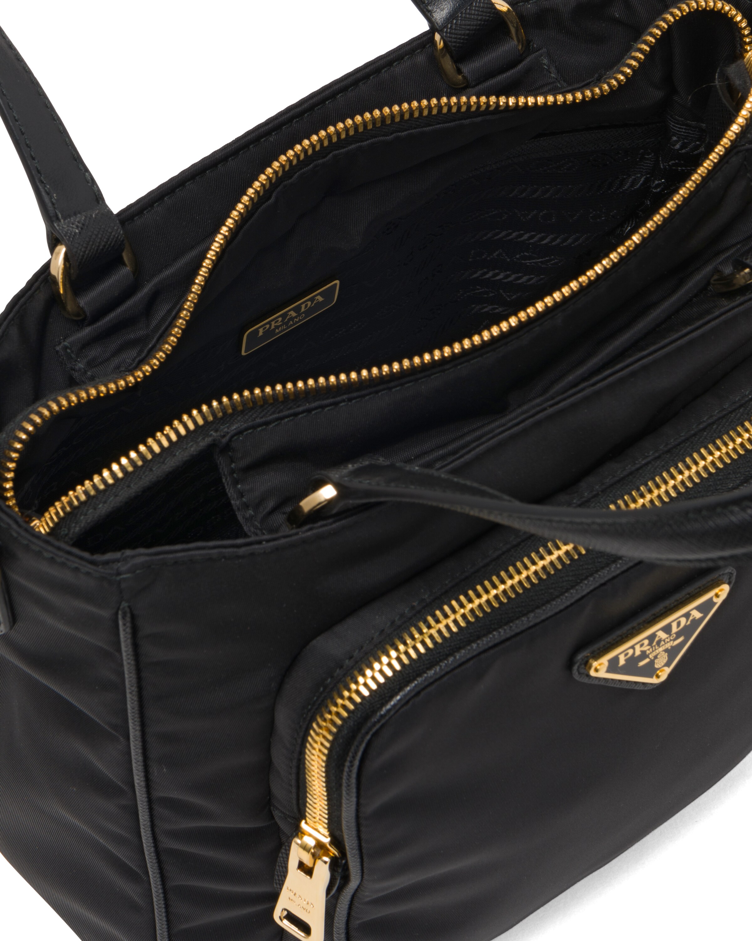 Black Nylon tote bag Prada