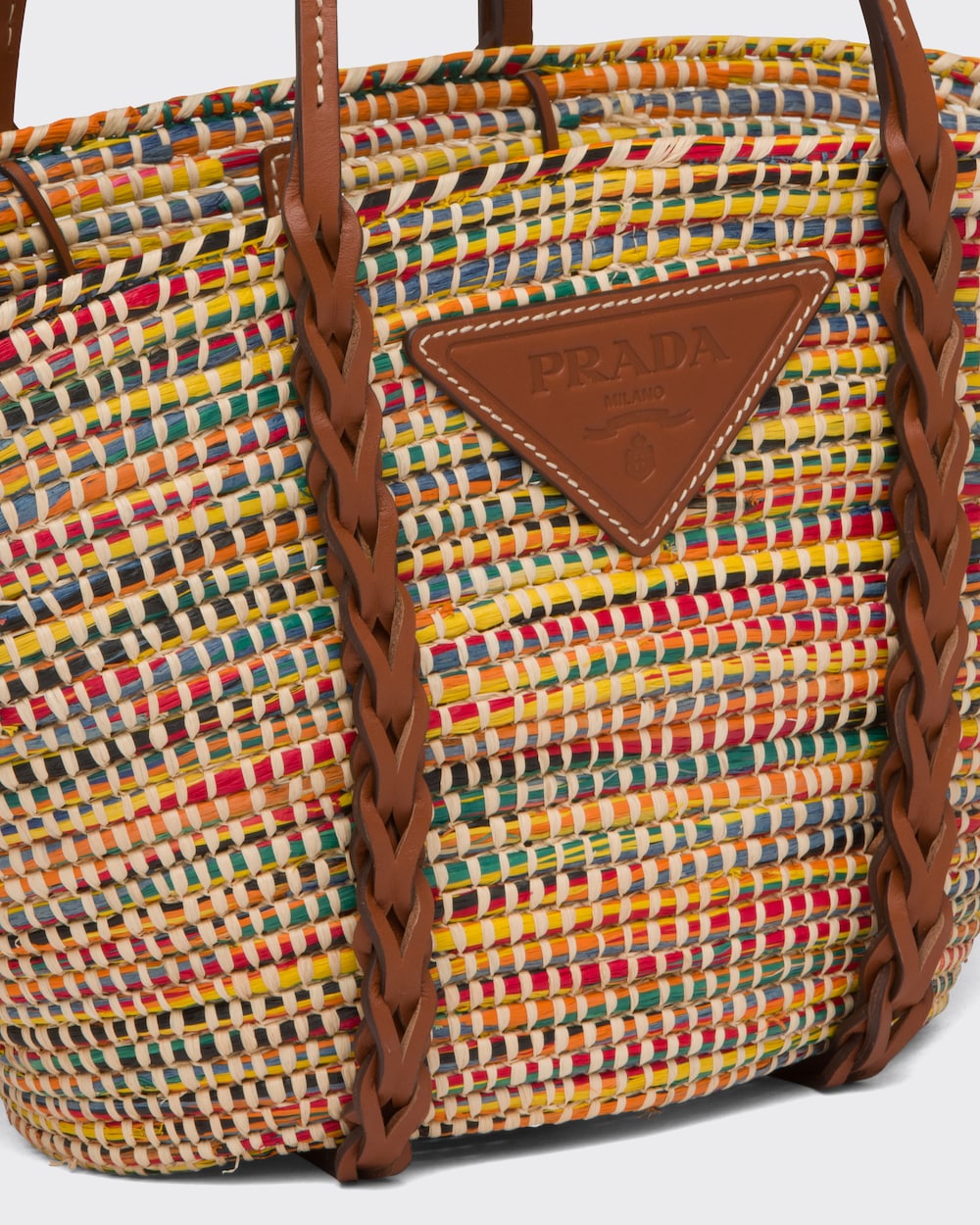 Straw and leather tote clearance