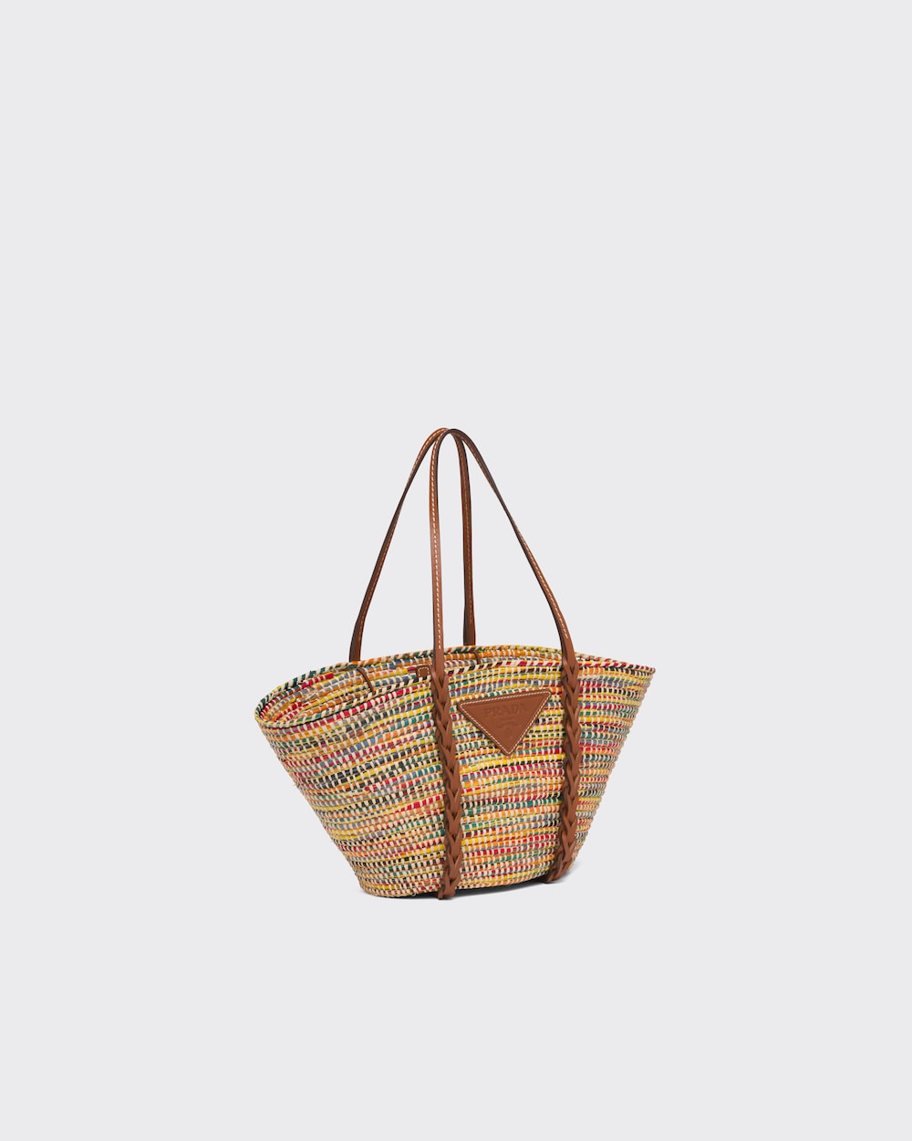 Straw and leather tote clearance