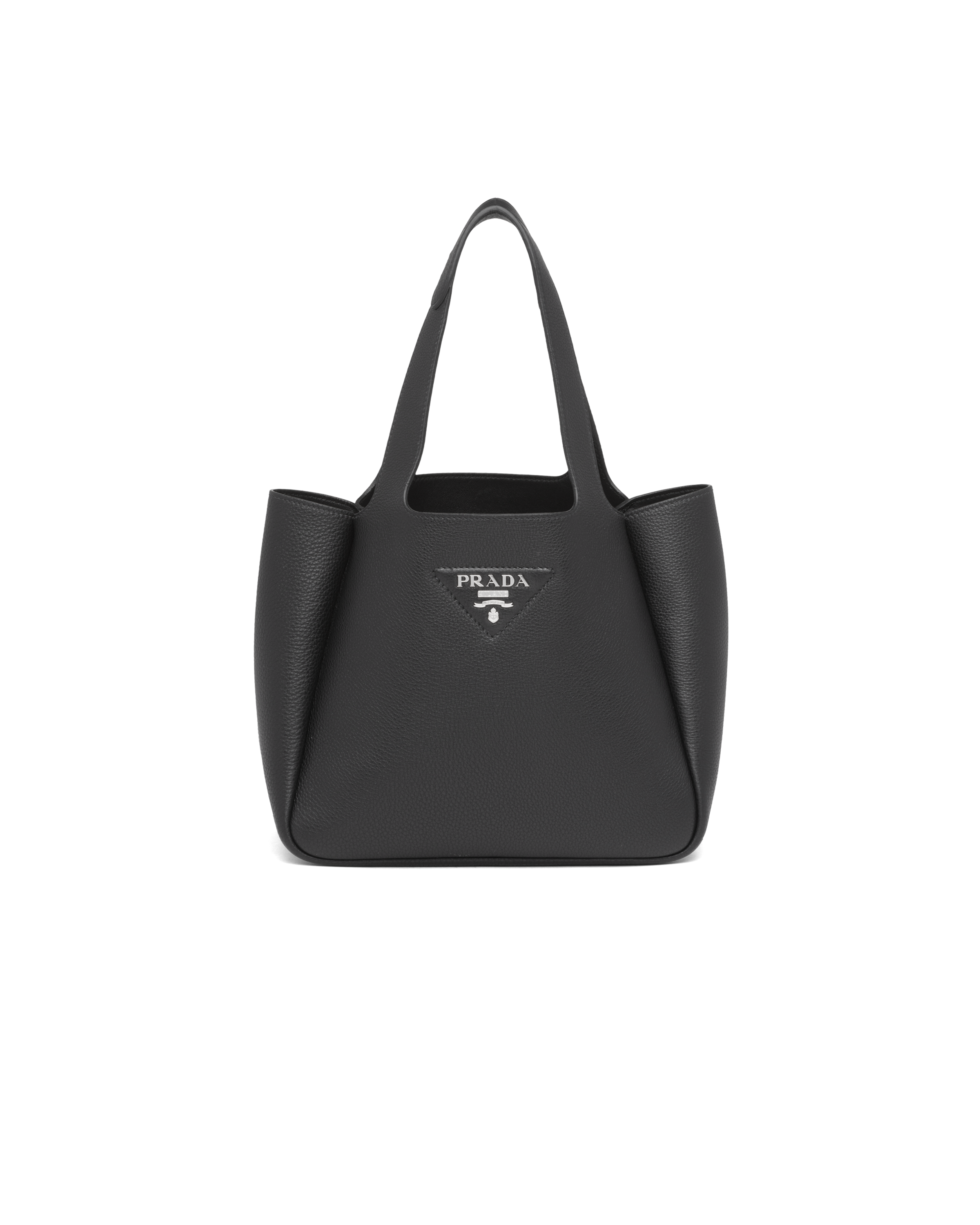 prada leather tote