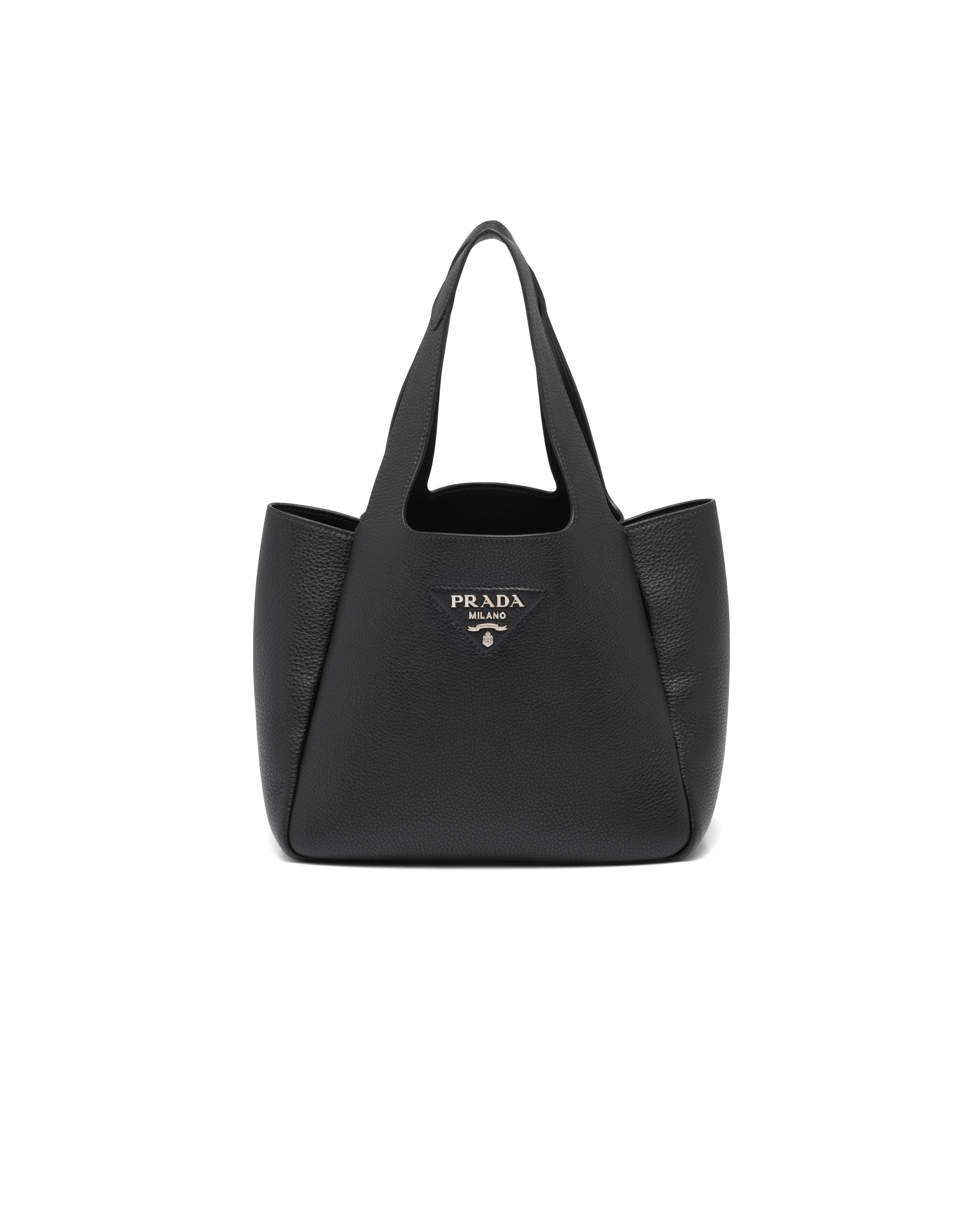 prada leather tote