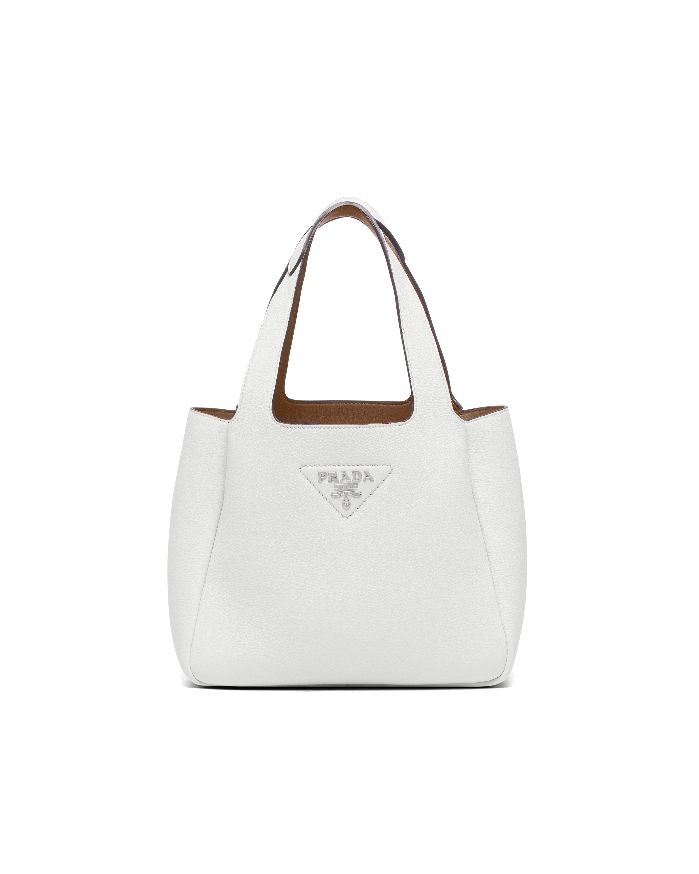 prada soft leather tote