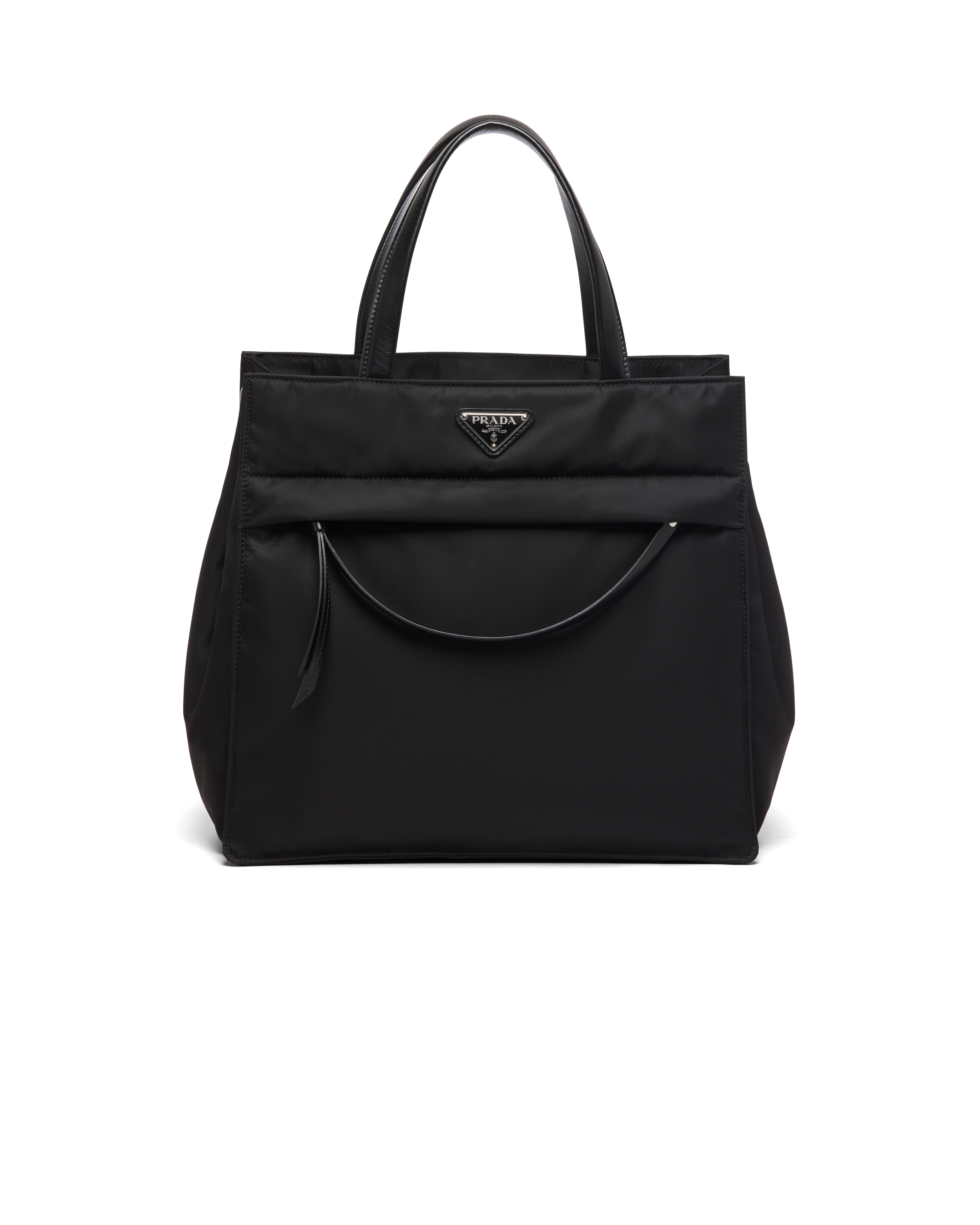 prada black tote bag