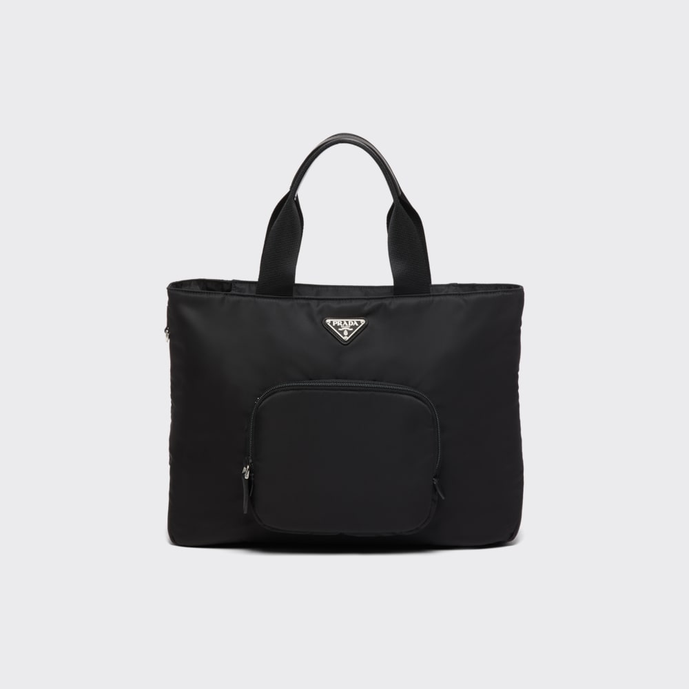 Black Nylon tote bag Prada