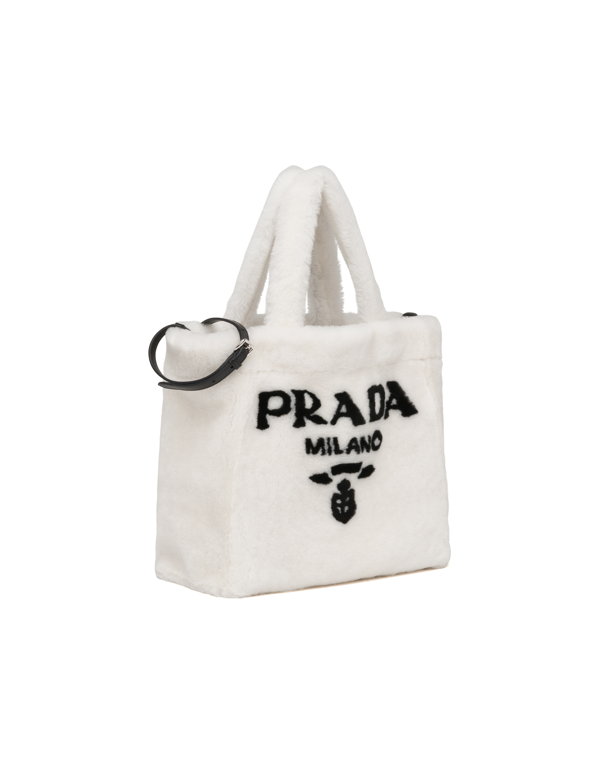 prada shearling bag
