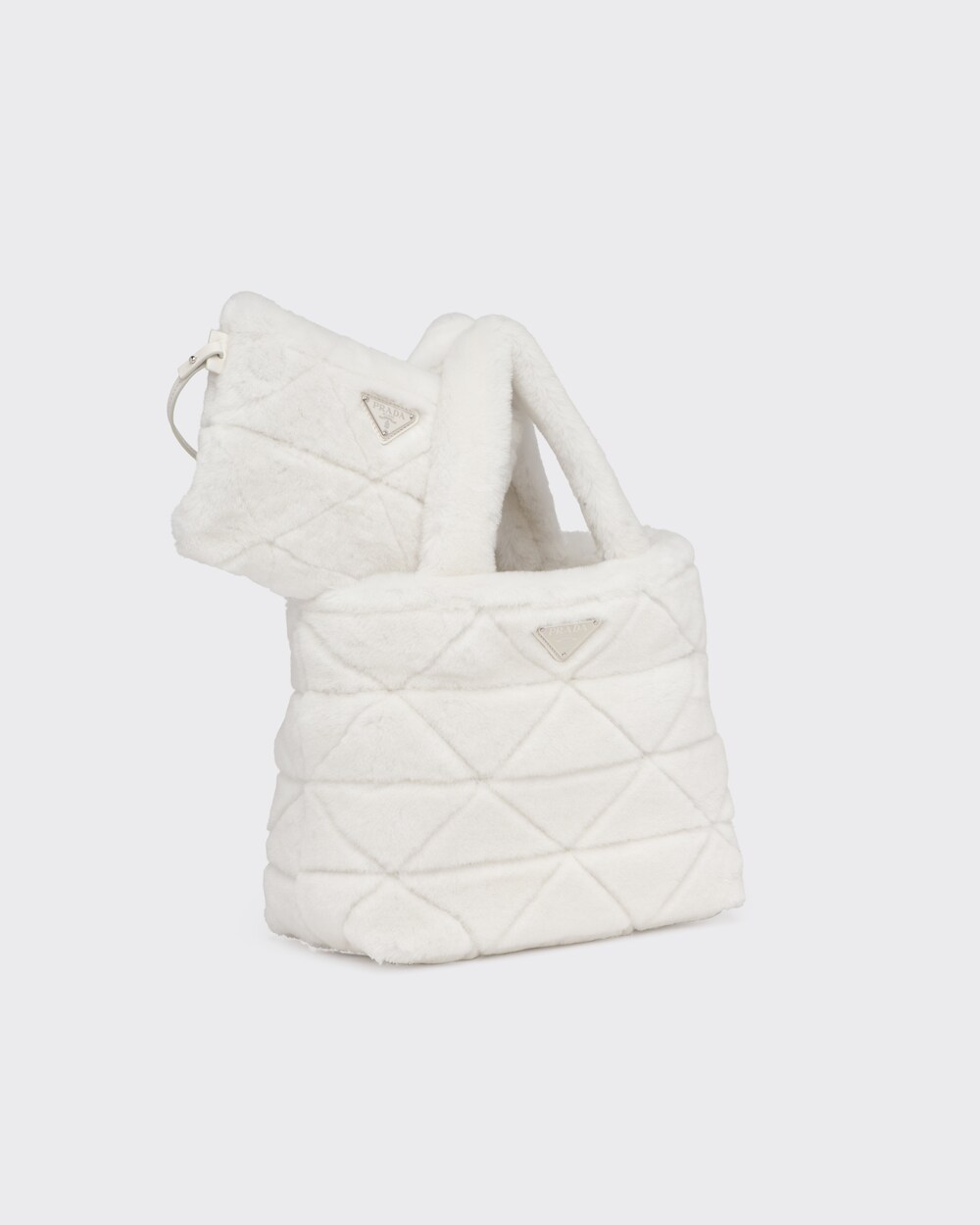 prada sheepskin bolsa