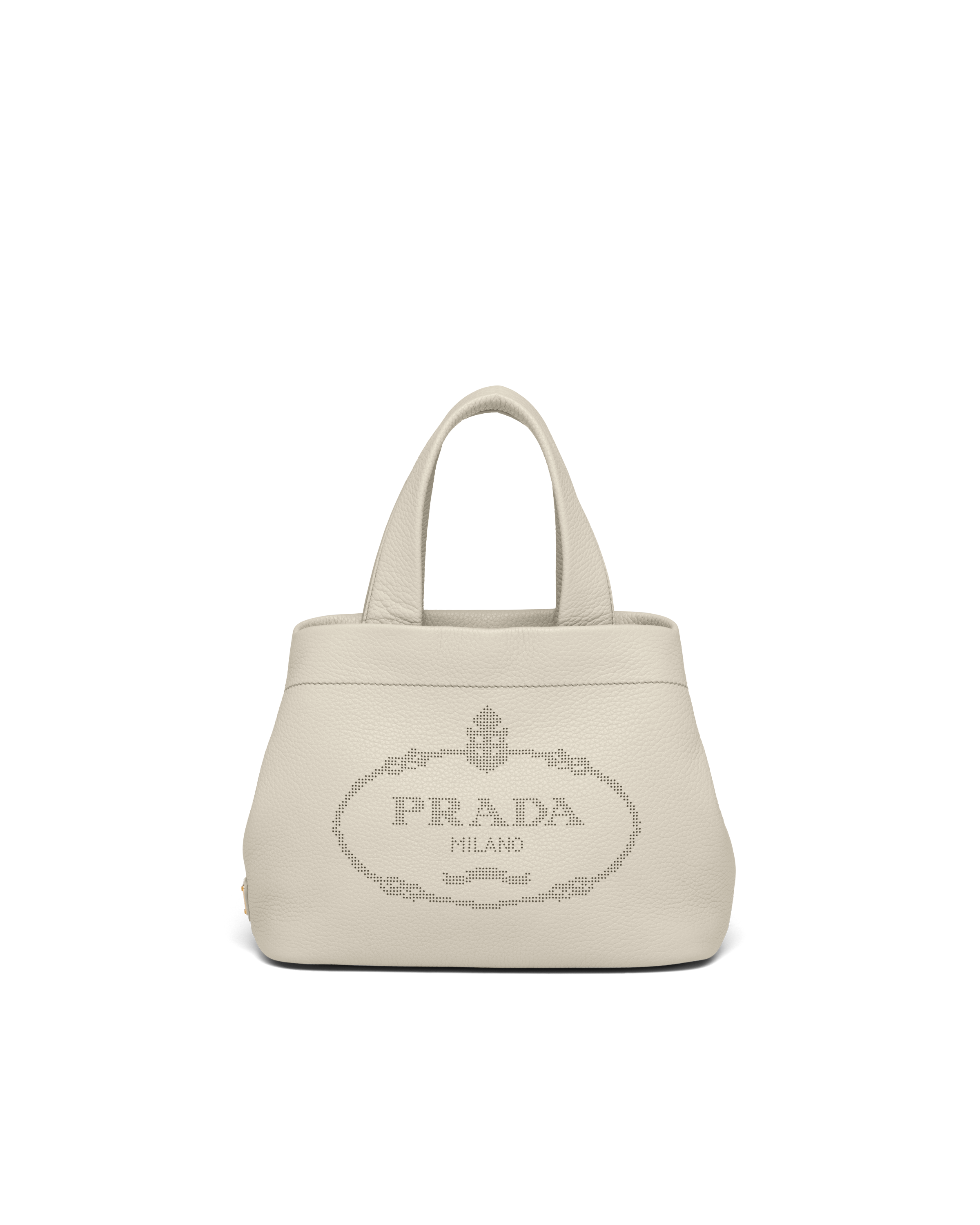 grey prada bag