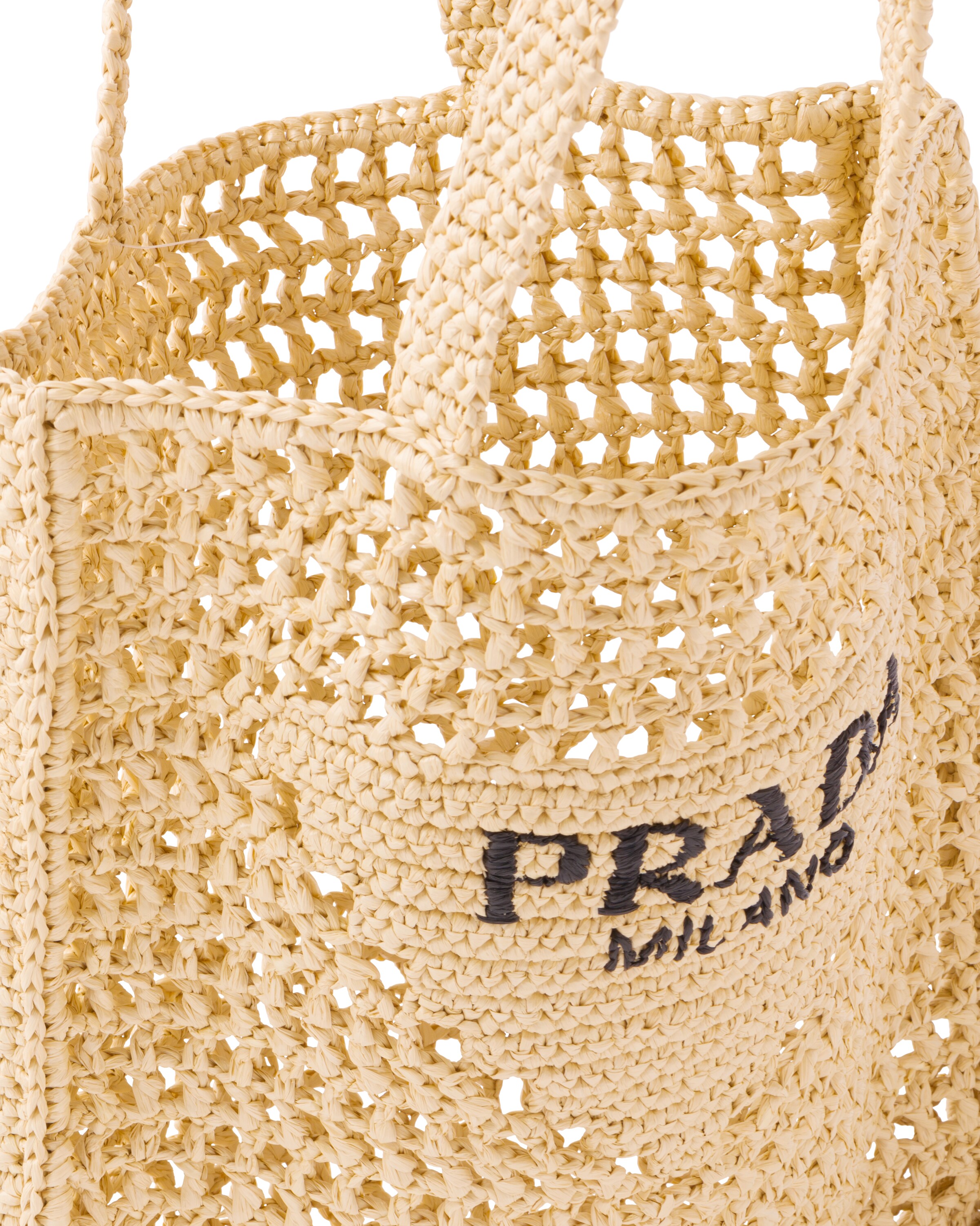 prada cotton tote bag