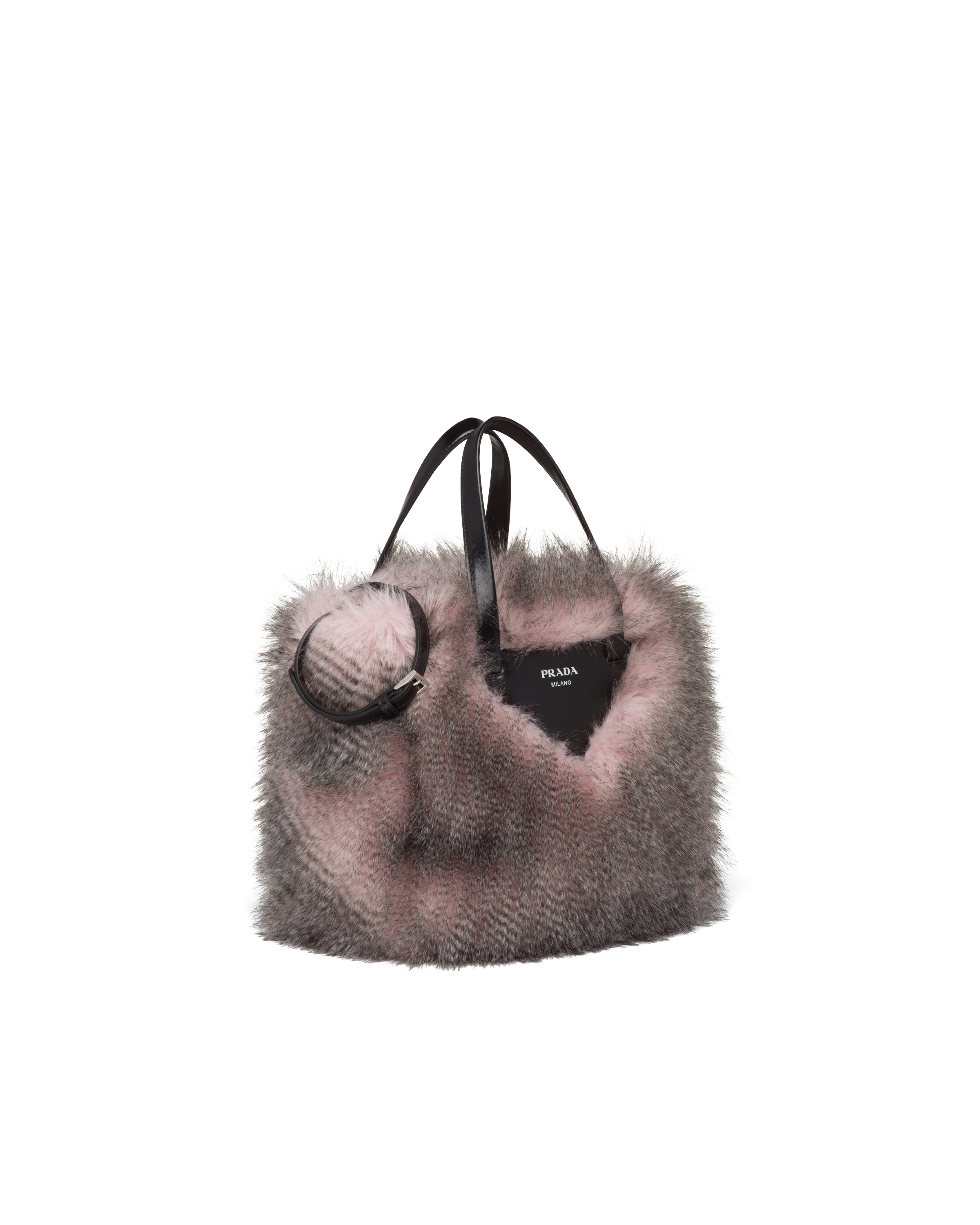 mini fur bag