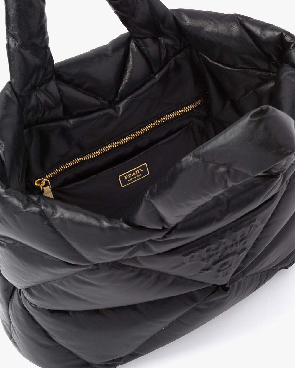 prada padded tote