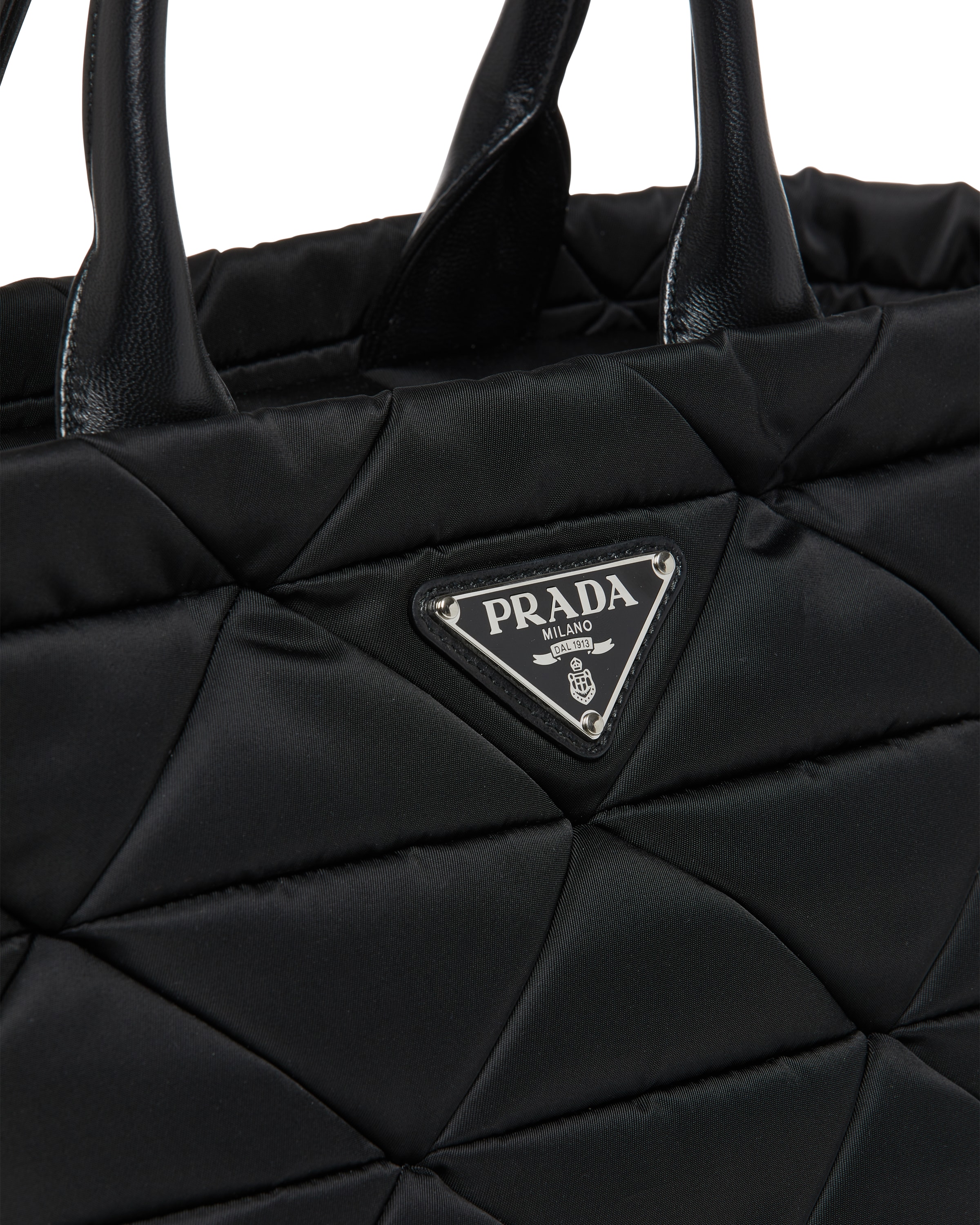 Prada Nylon Tote
 Black Medium padded nylon tote