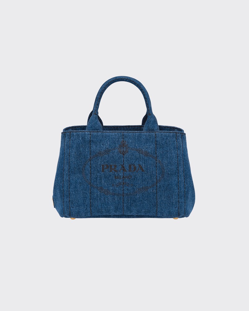 【プラダ レディース】レザー&ナイロン トートバッグ|PRADA
