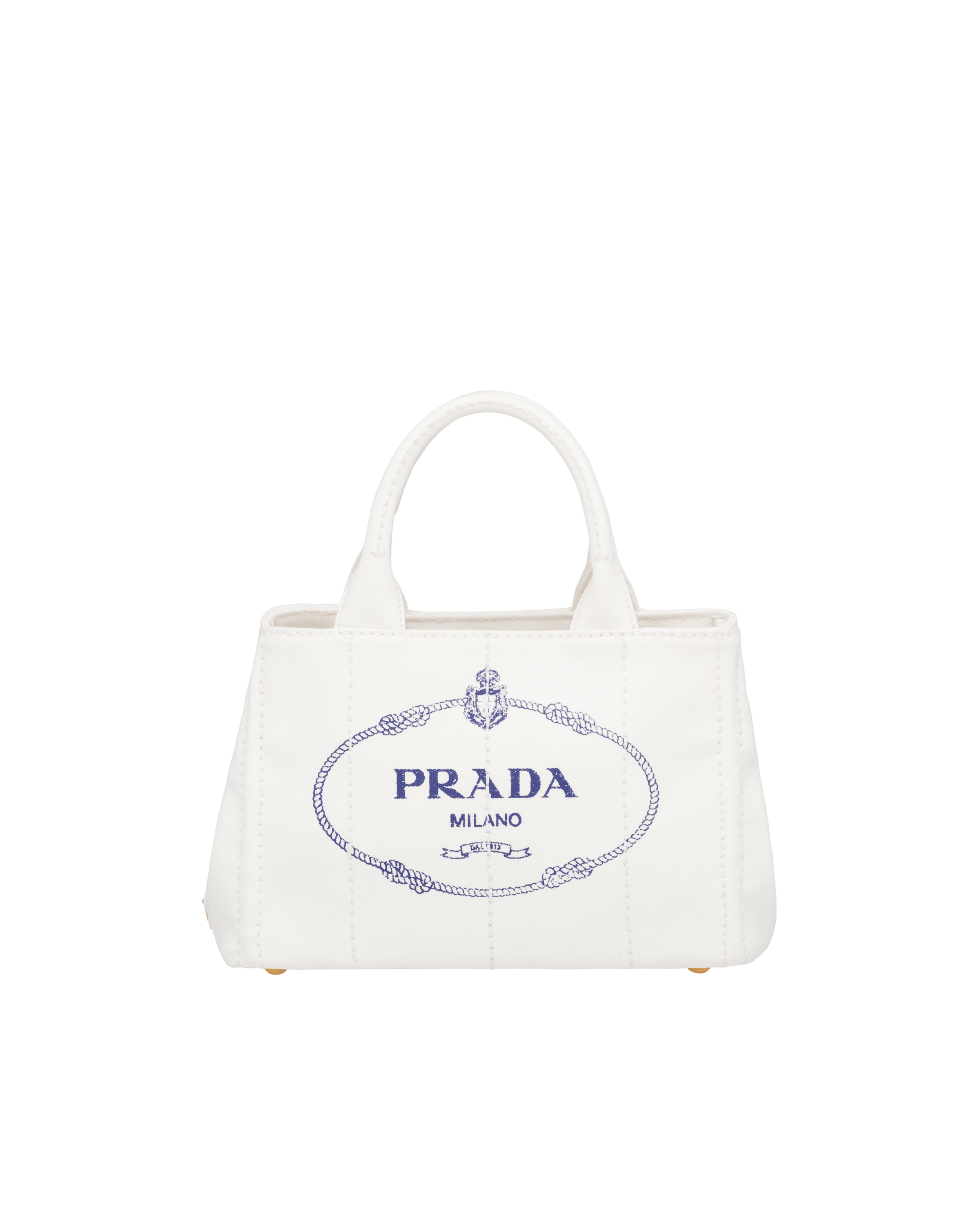 Prada giardiniera printed canvas tote online