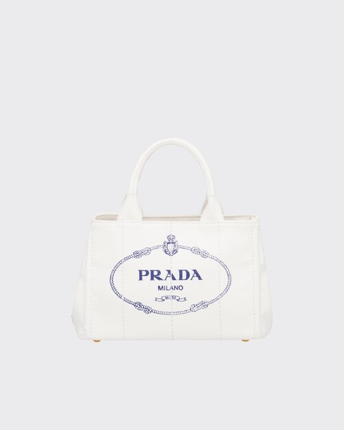 prada bolsa canvas